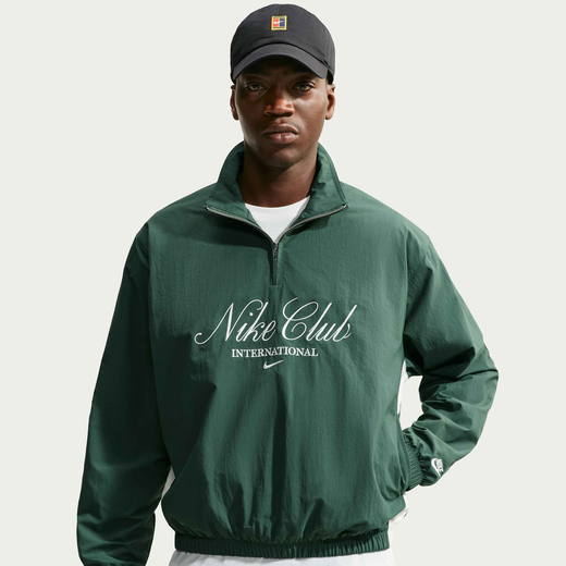 Jackets & Gilets-Nike, Nike Club, Men's 1/2 Zip Jacket
