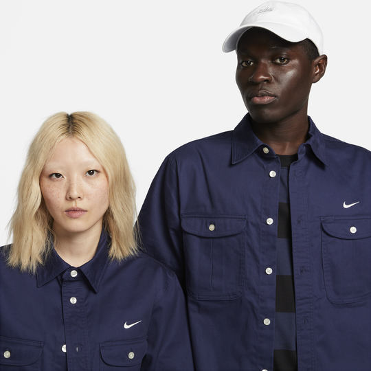 Nike sales button down