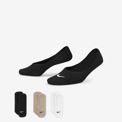 No Show-Nike, Nike Everyday Lightweight, Women's Training Footie Socks (3 Pairs)