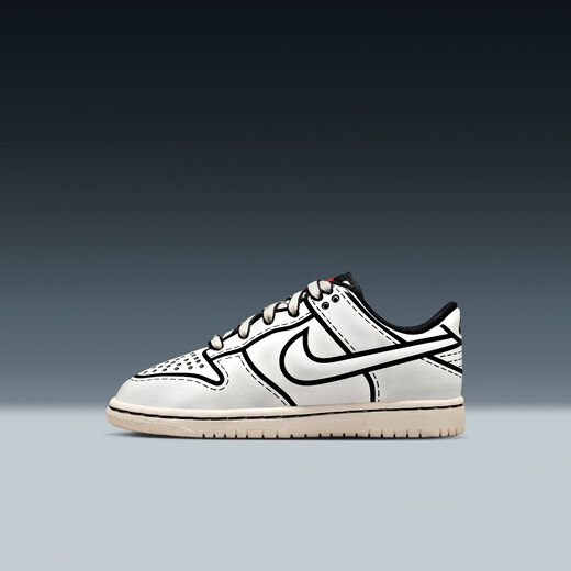 Fall Season 2025-Nike, Nike Dunk Low x LEGO® Collection, Younger Kids' Shoes