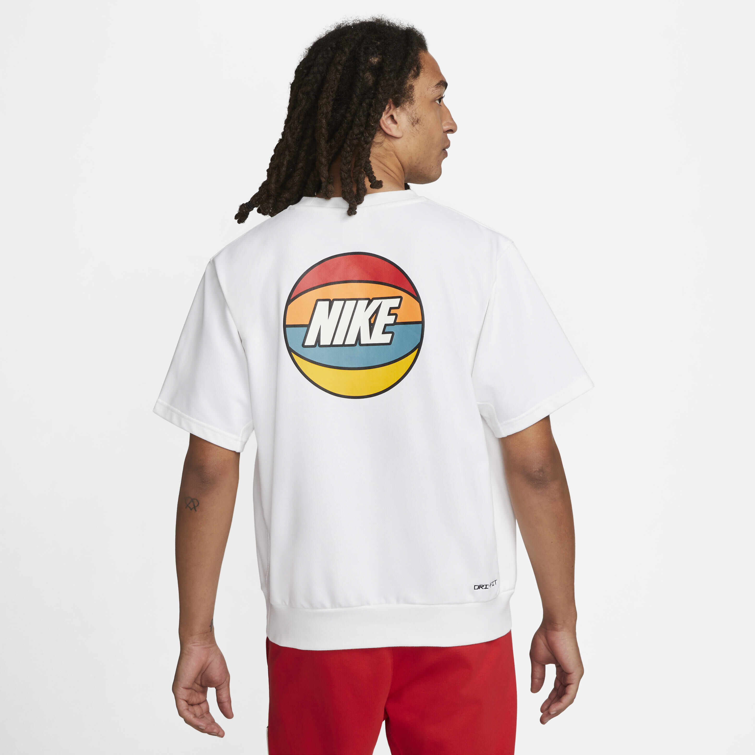 Buy Nike Dri FIT Standard Issue Men s Short Sleeve Basketball Crew Nike Saudi Official