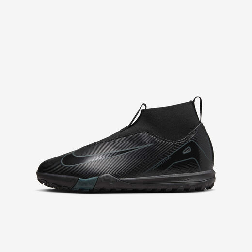 Kids' Football Shoes-Nike, Nike Jr. Mercurial Superfly 10 Academy, Younger/Older Kids' Turf High-Top Football Shoes