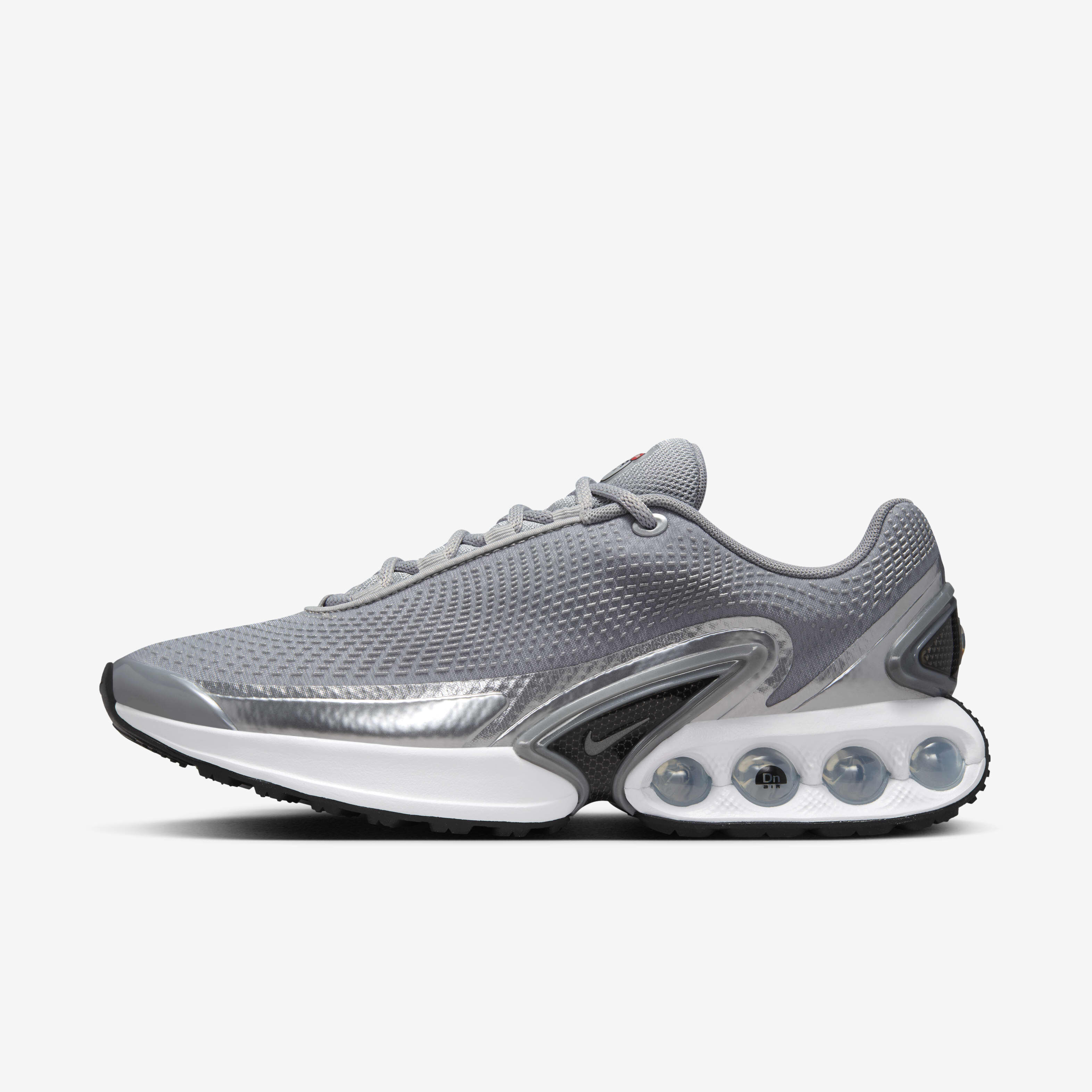 Buy Nike Air Max Dn Premium Women s Shoes Metallic Silver White Black Metallic Silver Nike Saudi Official
