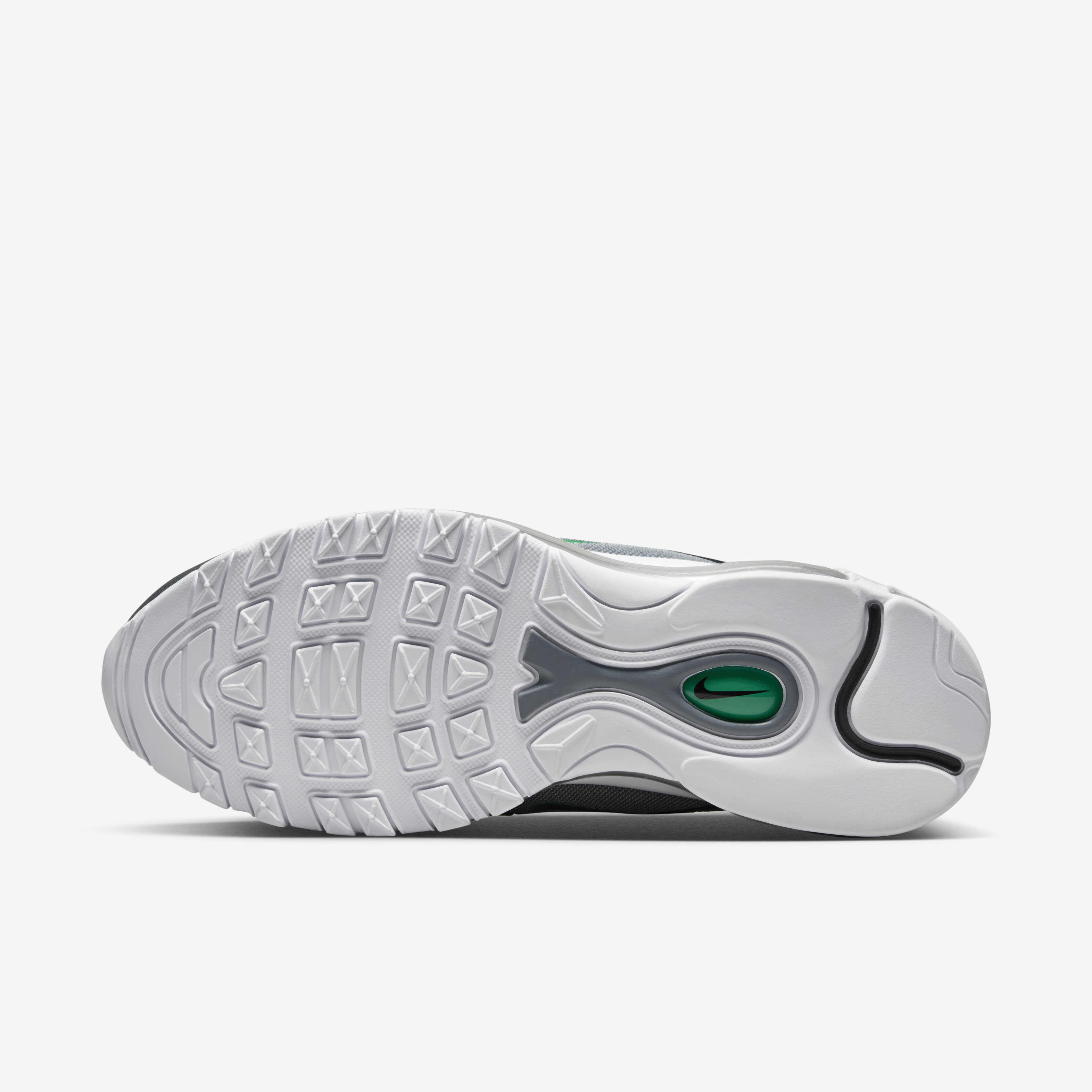 Air max 97 white with black sole clearance