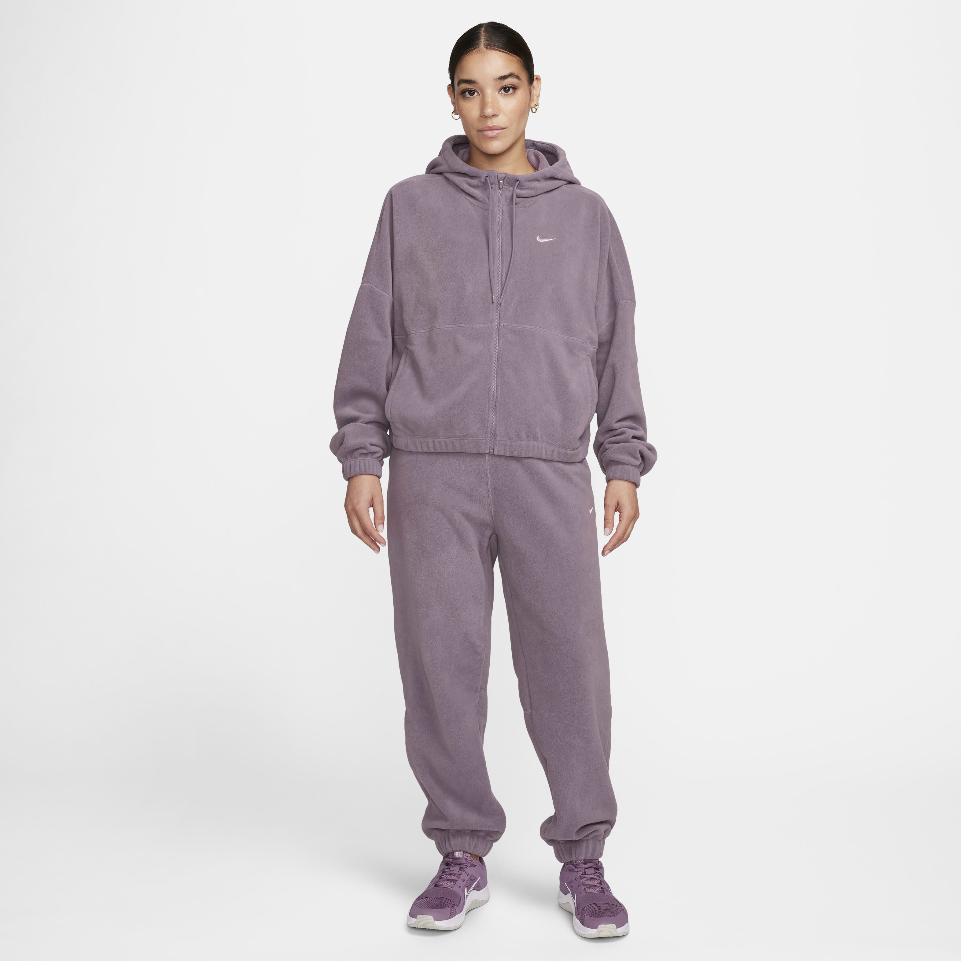 Buy Nike Therma FIT One Women s Oversized Full Zip Fleece Hoodie Nike Saudi Official