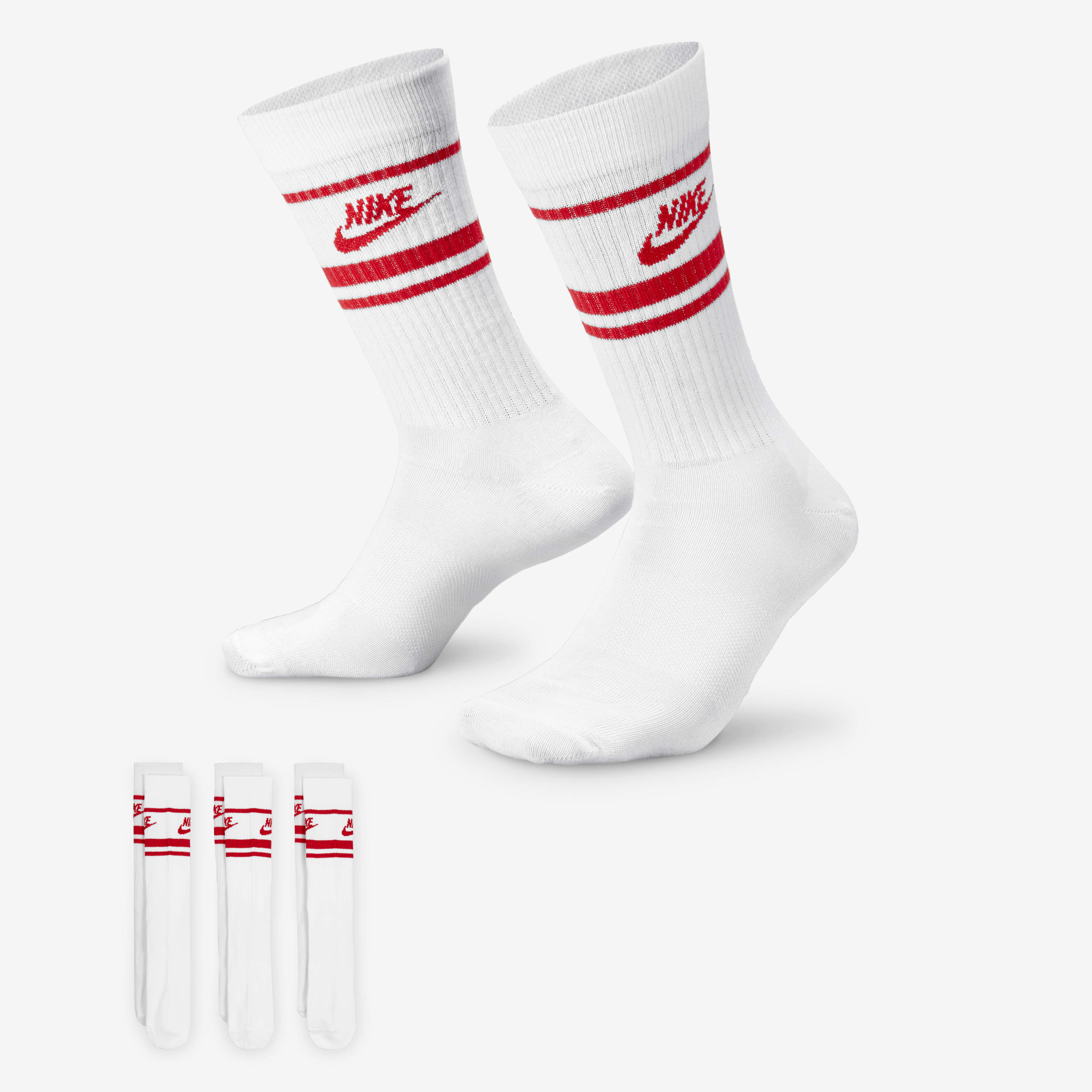 Buy Nike Sportswear Dri FIT Everyday Essential Crew Socks 3 Pairs Nike Saudi Official