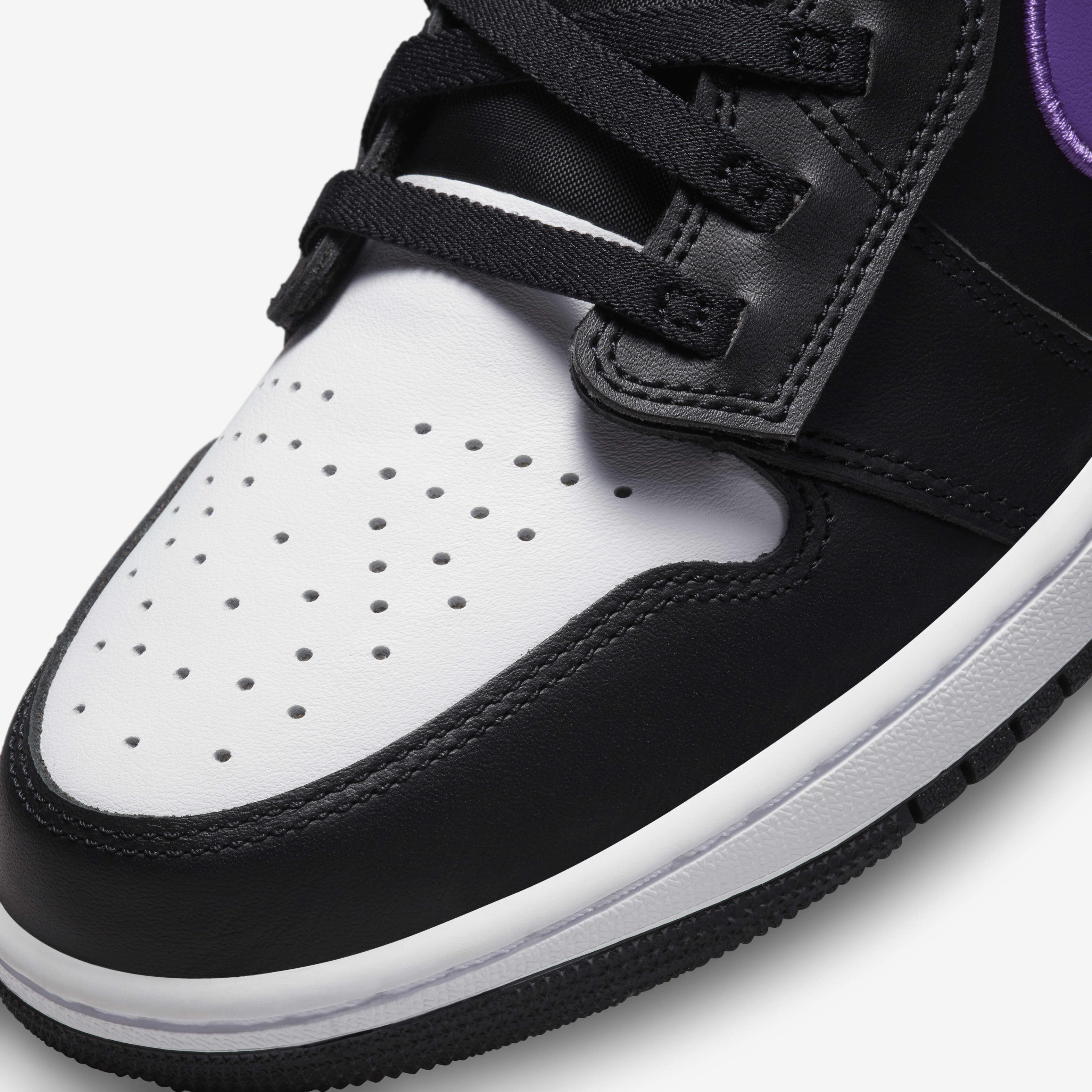 Buy Air Jordan 1 Hi FlyEase Men's Shoes - Black/White/Wild