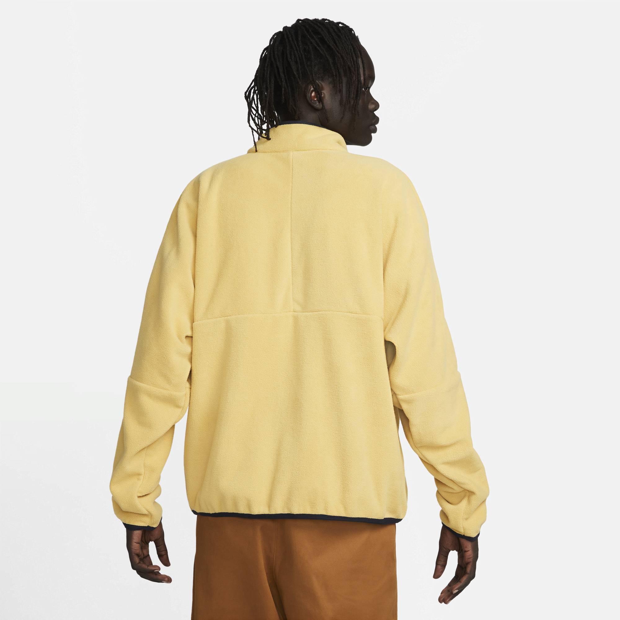 Adidas x nora 2024 yellow fleece jacket