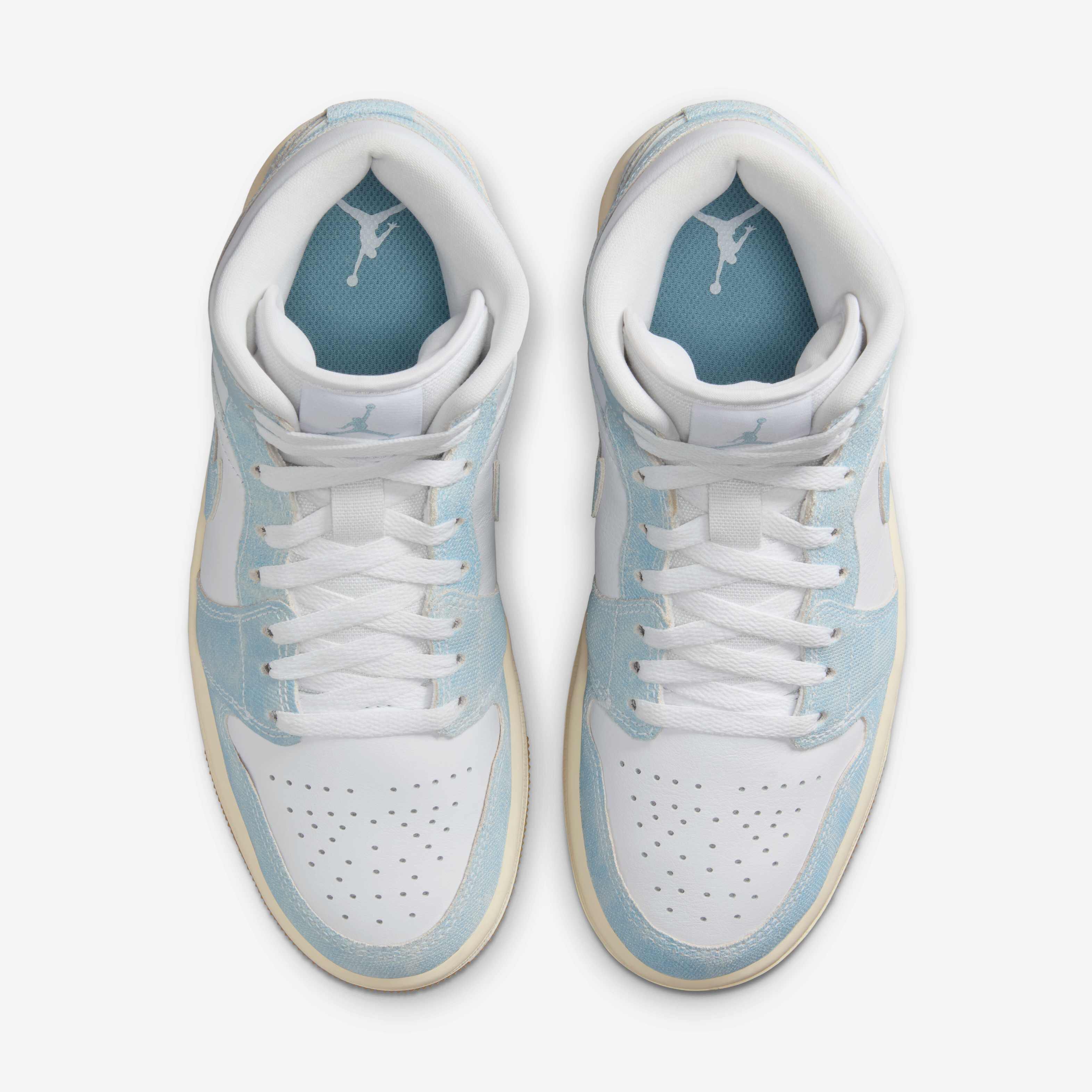 Buy Air Jordan 1 Mid SE Women's Shoes - White/Sail/Gum Light
