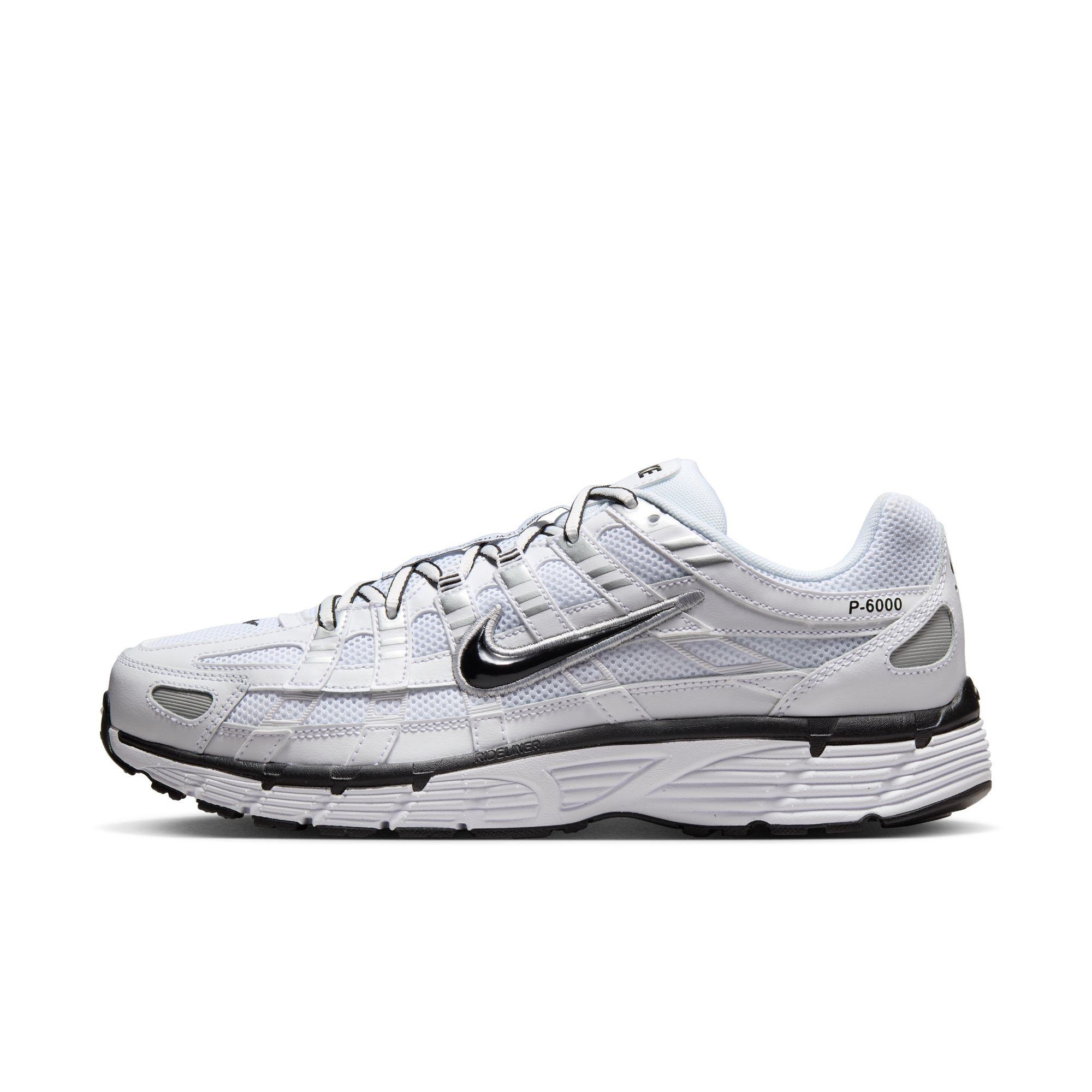 Buy Nike P 6000 Shoes White Metallic Silver Black Black Nike Saudi Official