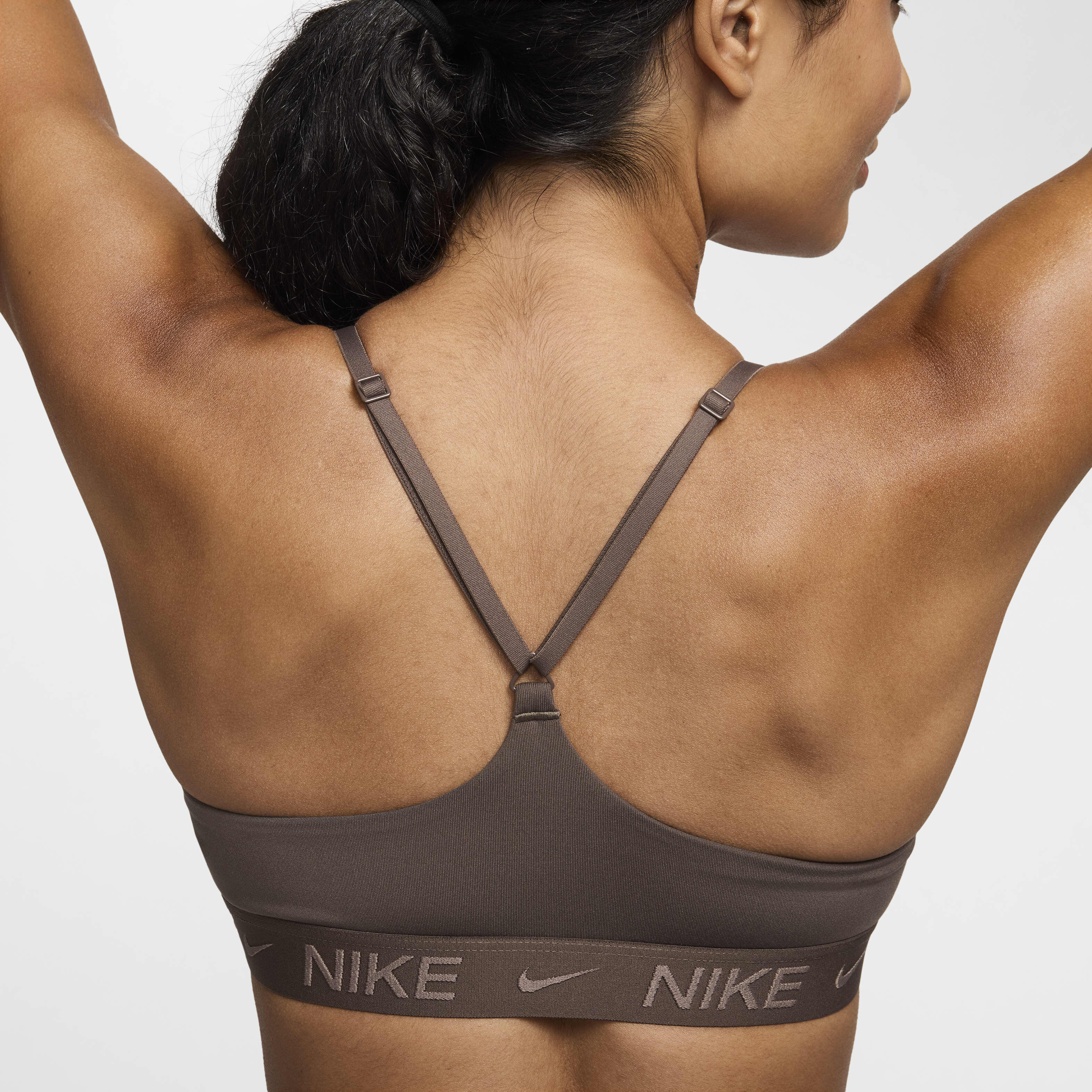 Buy Nike Indy Light Support Women s Padded Adjustable Sports Bra Ironstone Nike Saudi Official