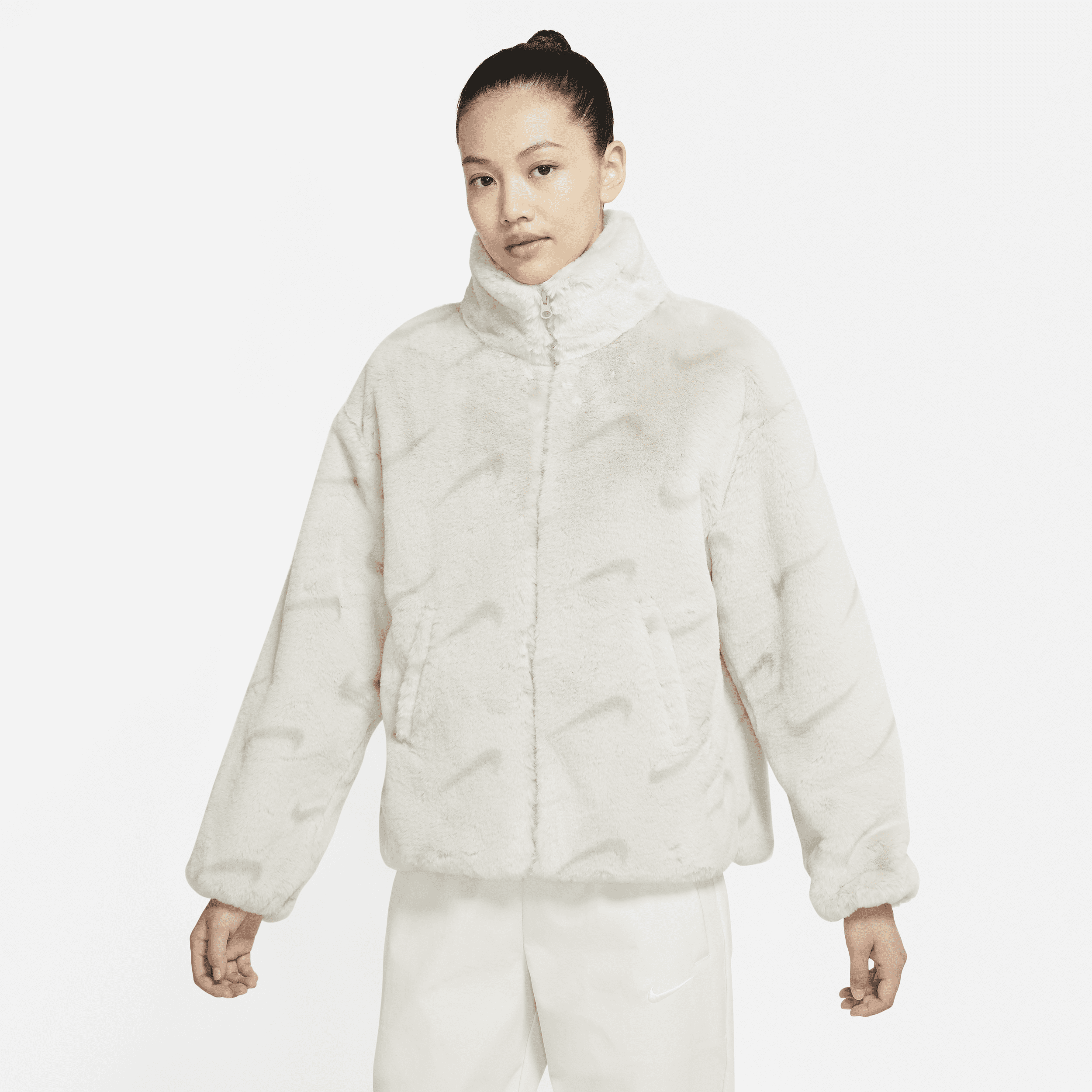 Furry hotsell nike jacket