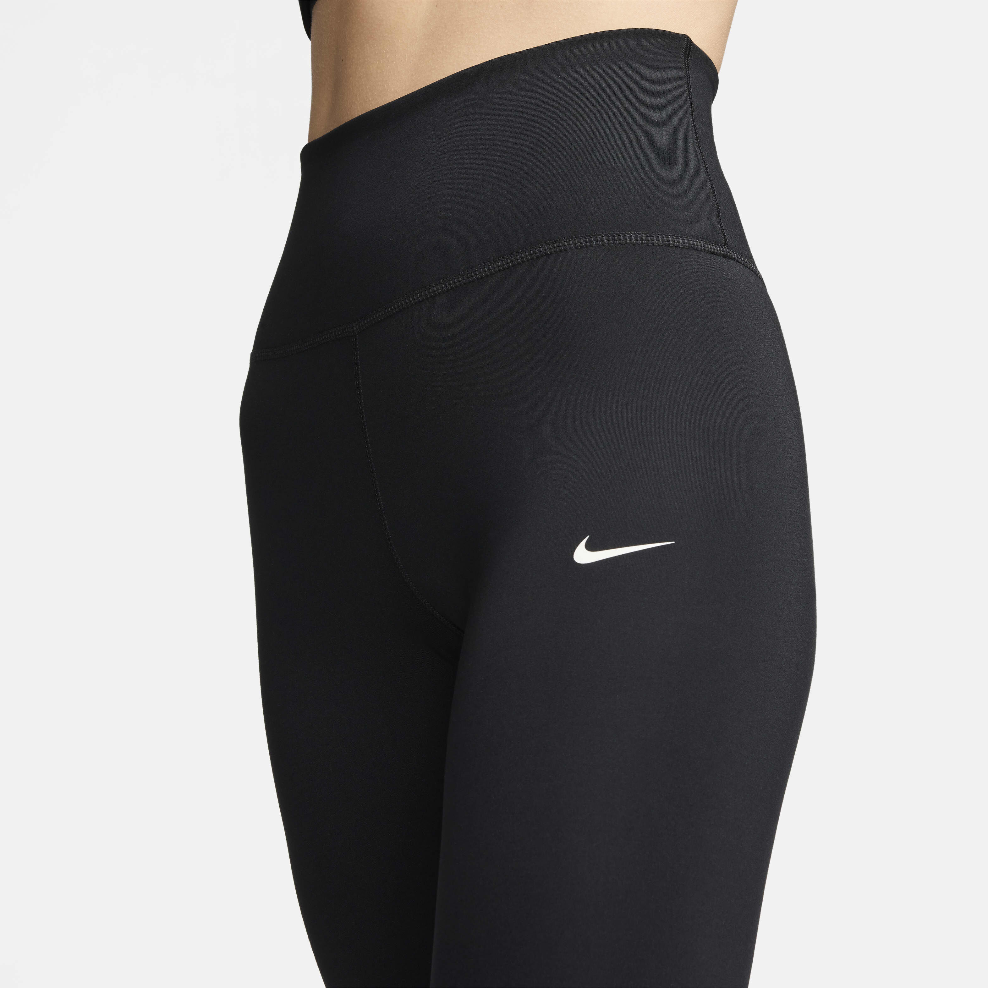 Buy Nike One Women s High Waisted Full Length Leggings Black Sail Nike Saudi Official