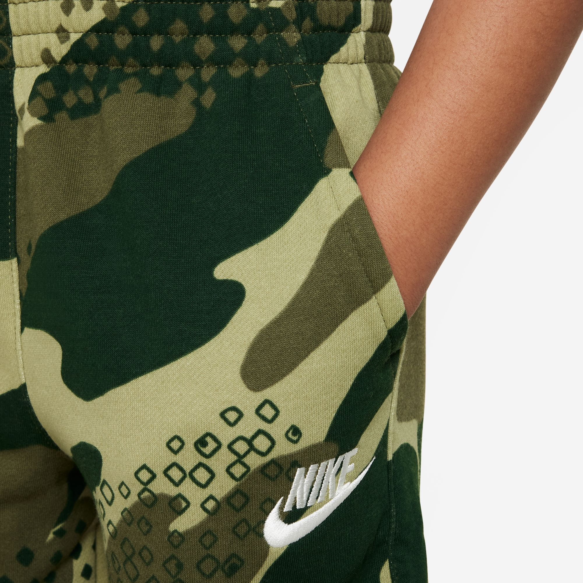 Nike sales olive joggers