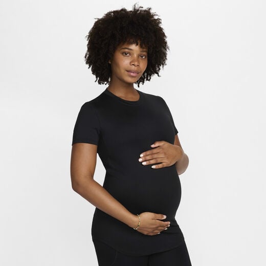 Maternity-Nike, Nike (M) One, Women's Dri-FIT Slim-Fit Short-Sleeve Top (Maternity)