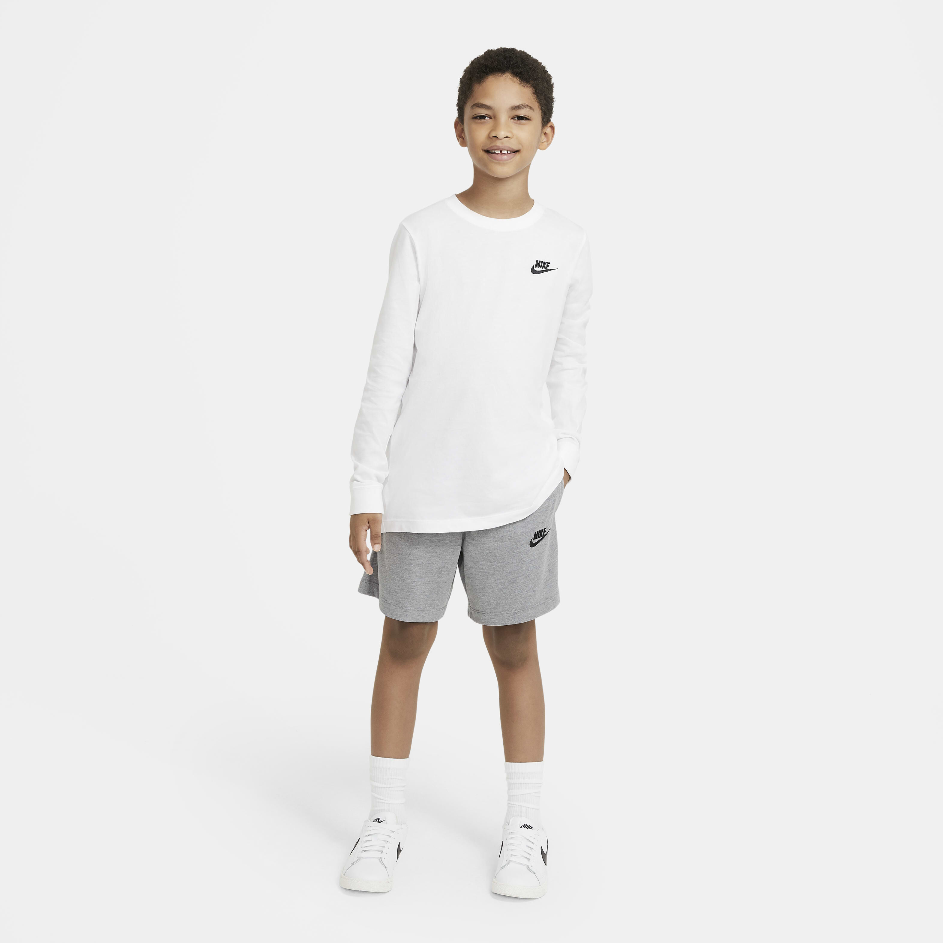 Nike jersey shorts boys clearance