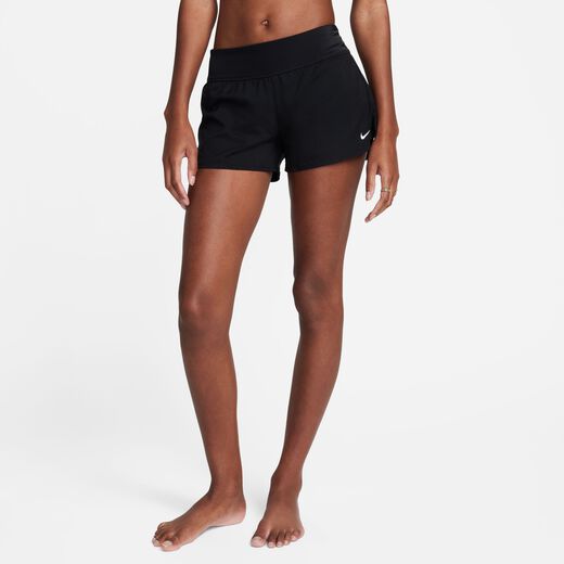 Buy Nike Swim Women s Board Shorts Black White Nike Saudi Official