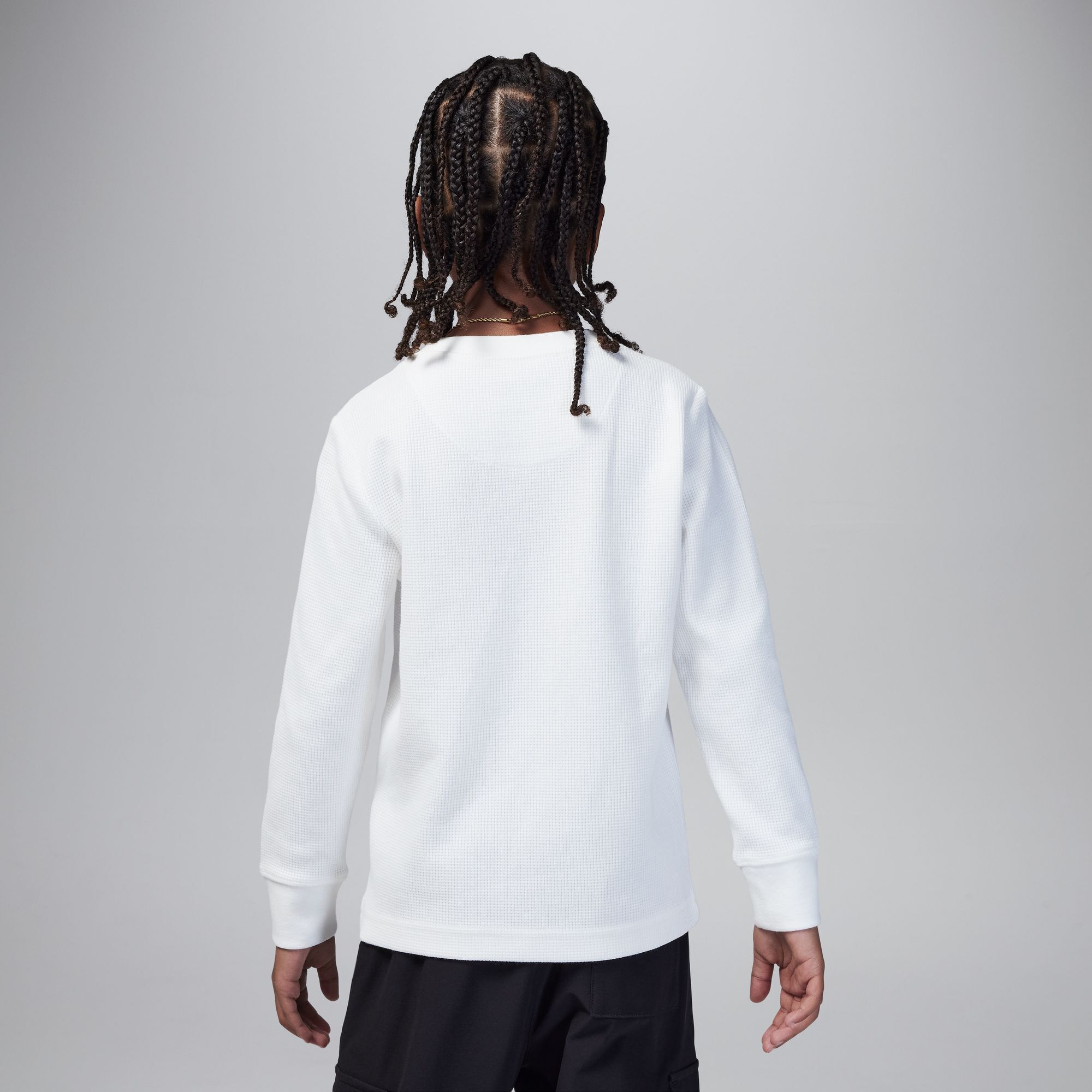 Buy Jordan MJ Essentials Waffle Knit Long Sleeve Tee Little