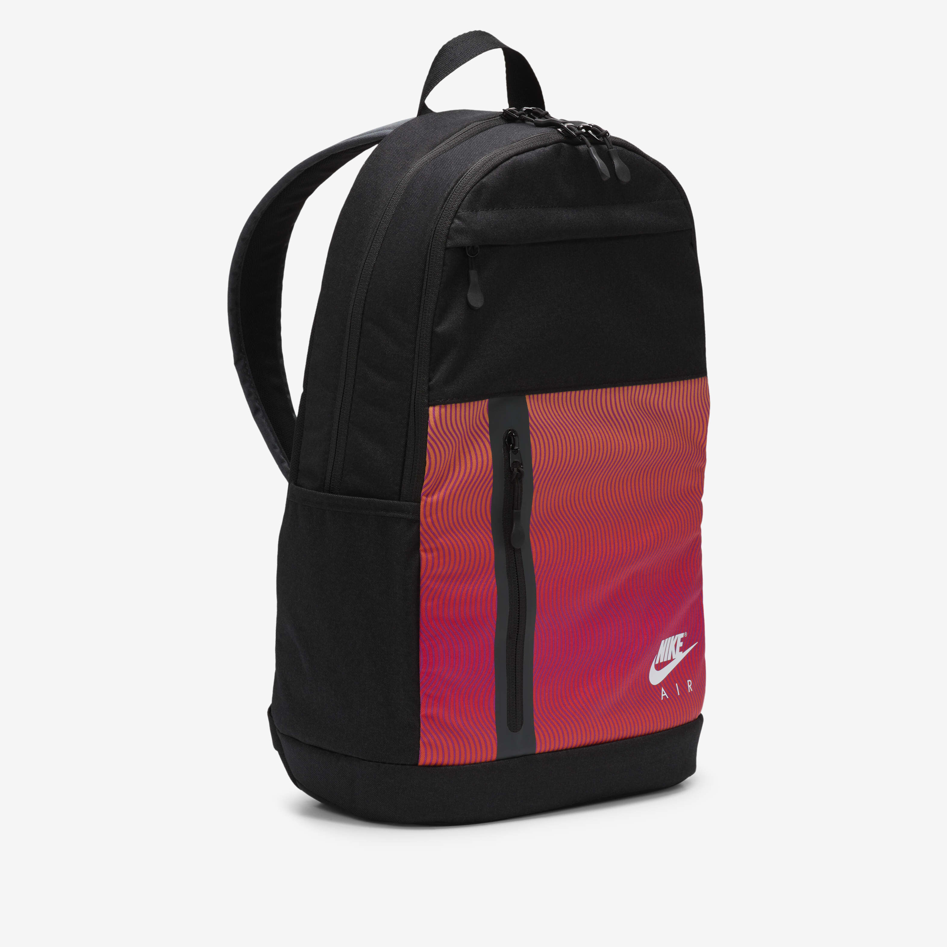 Nike backpack black and red clearance