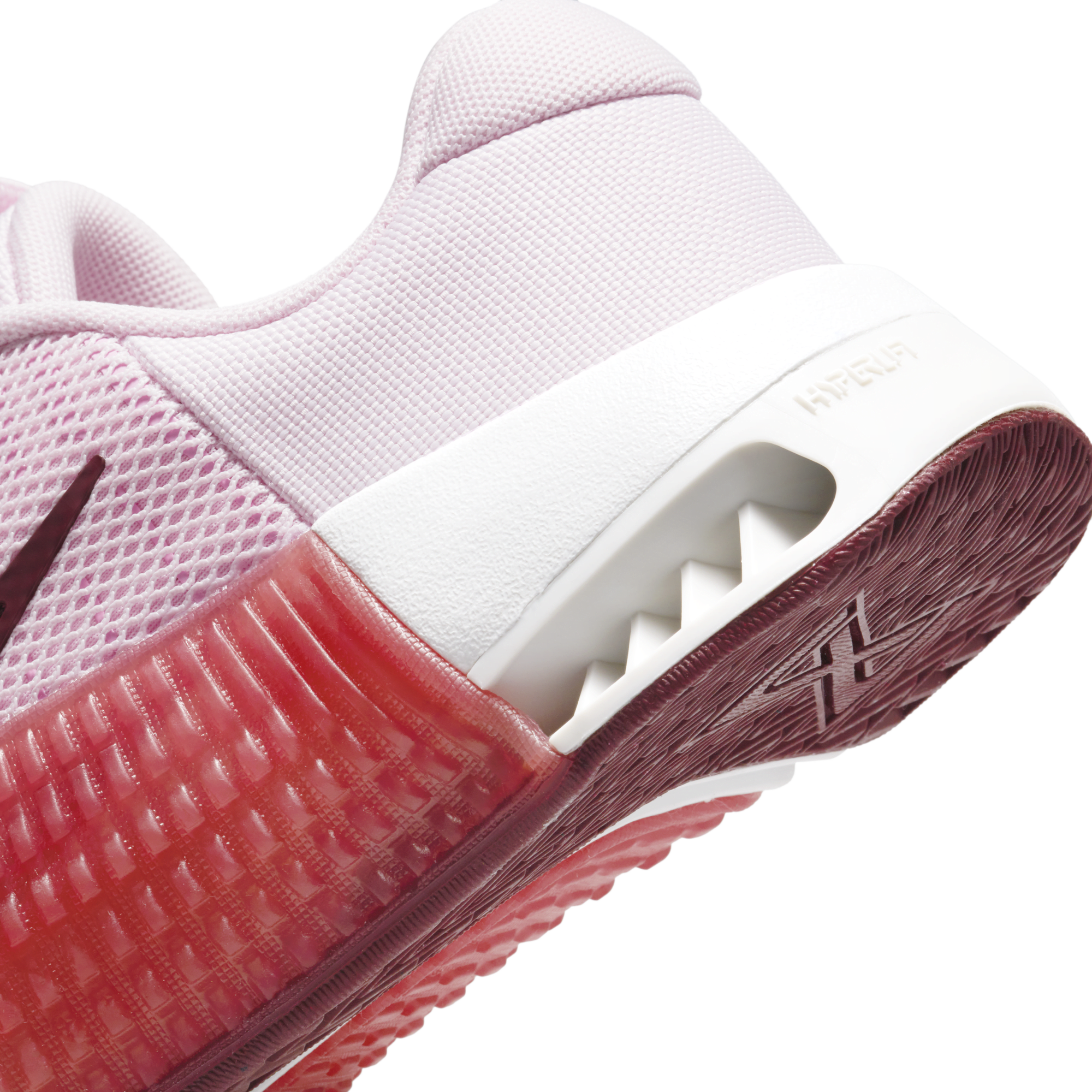 Metcon 5 women's sales shoes - platinum/oil grey/pink