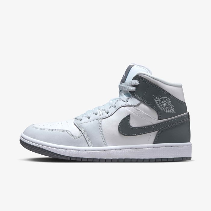 Buy Air Jordan Mid Women's Shoes White/Pure Platinum/Smoke