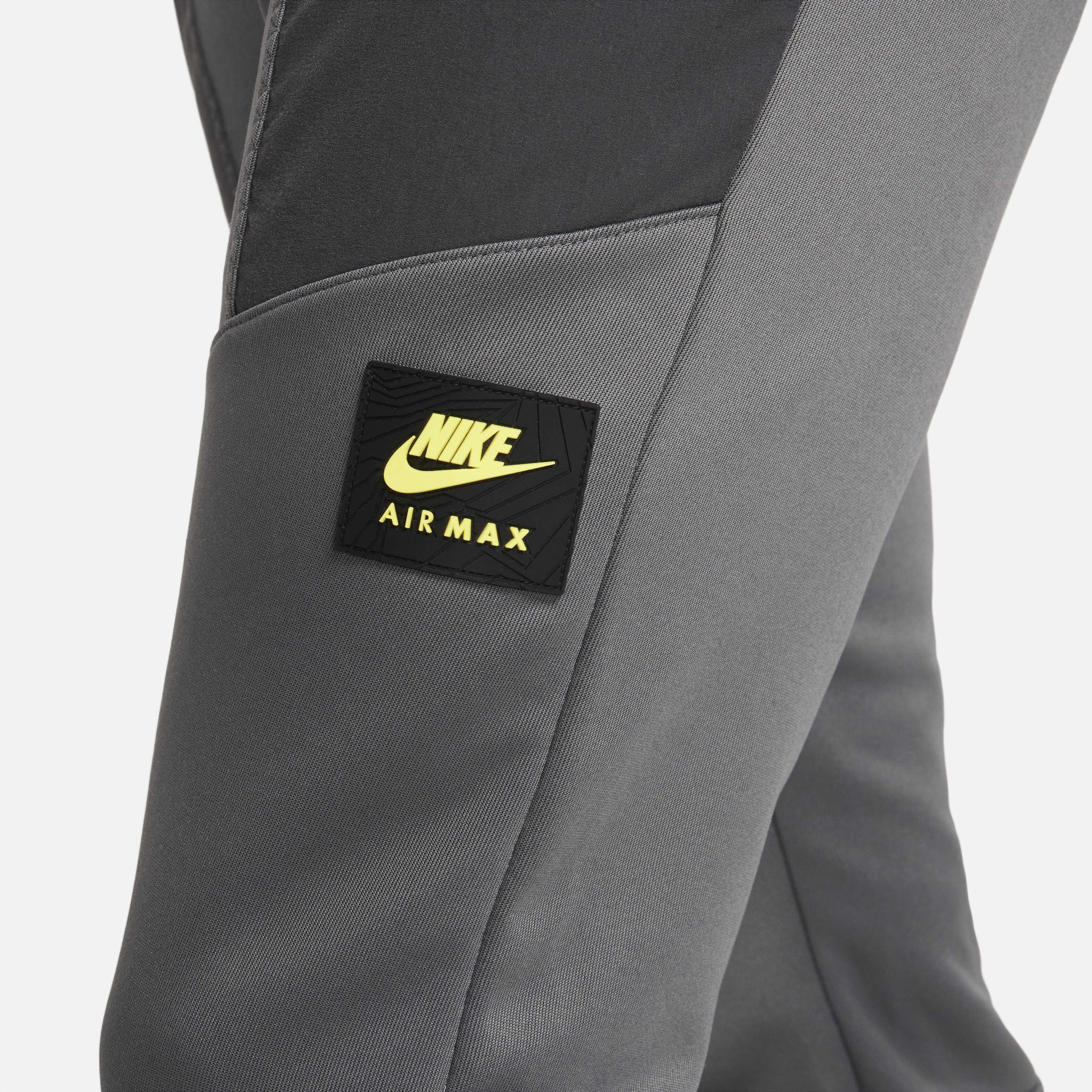 Buy Nike Air Max Men s Joggers Iron Grey Anthracite Black Opti Yellow Nike Saudi Official
