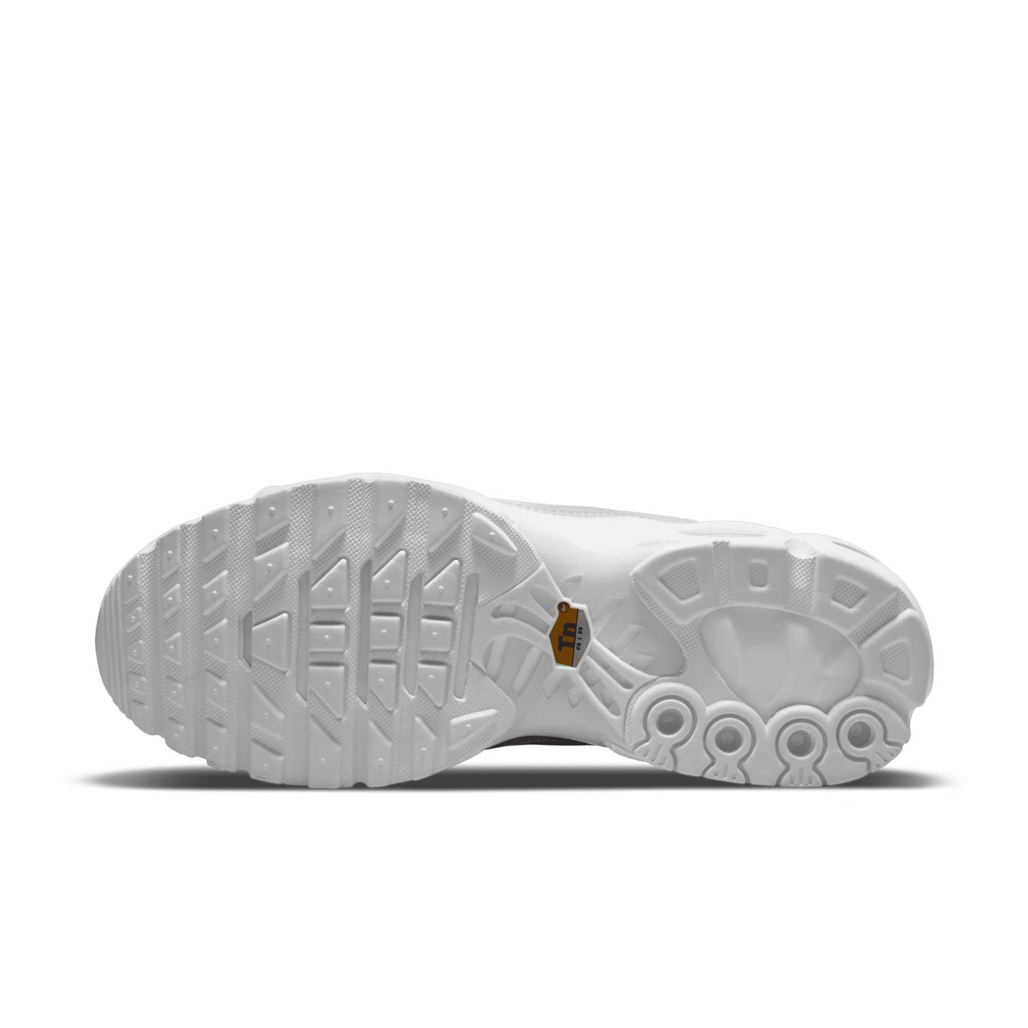 Air max plus deals black white sole