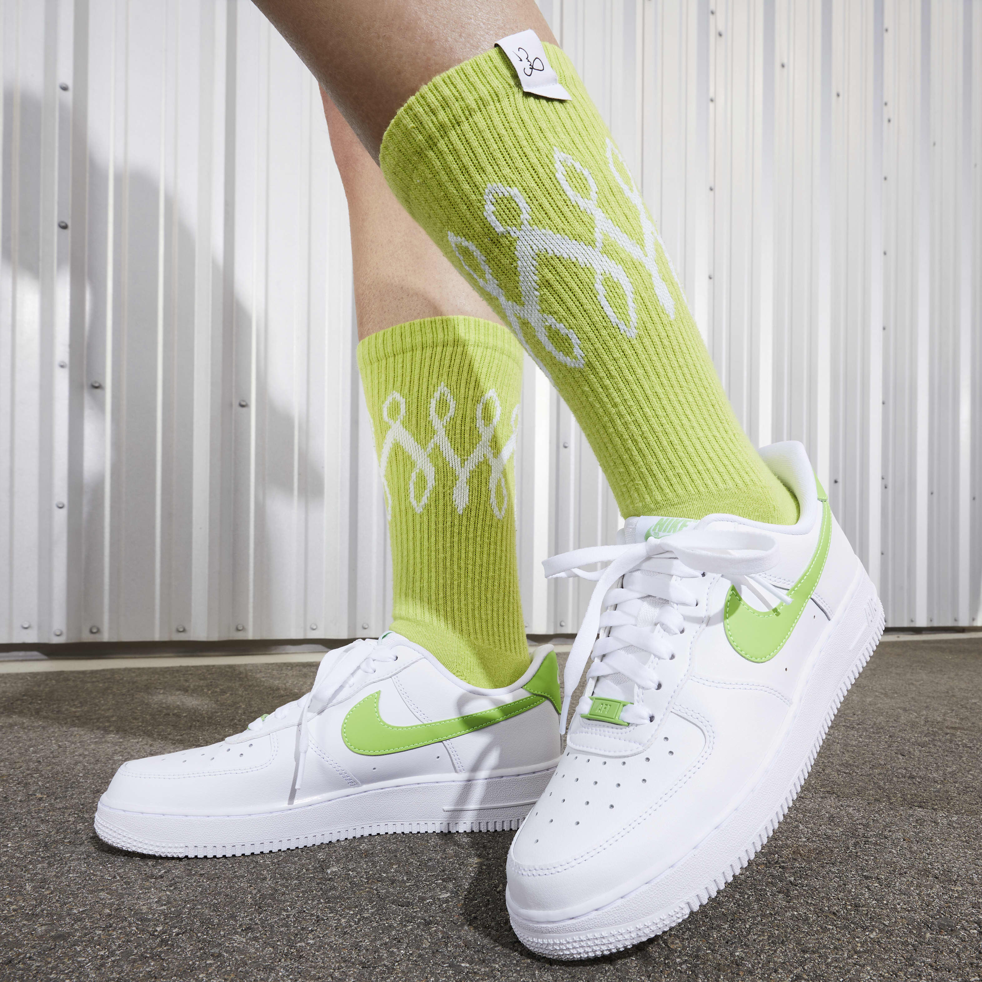 White socks nike air force on sale