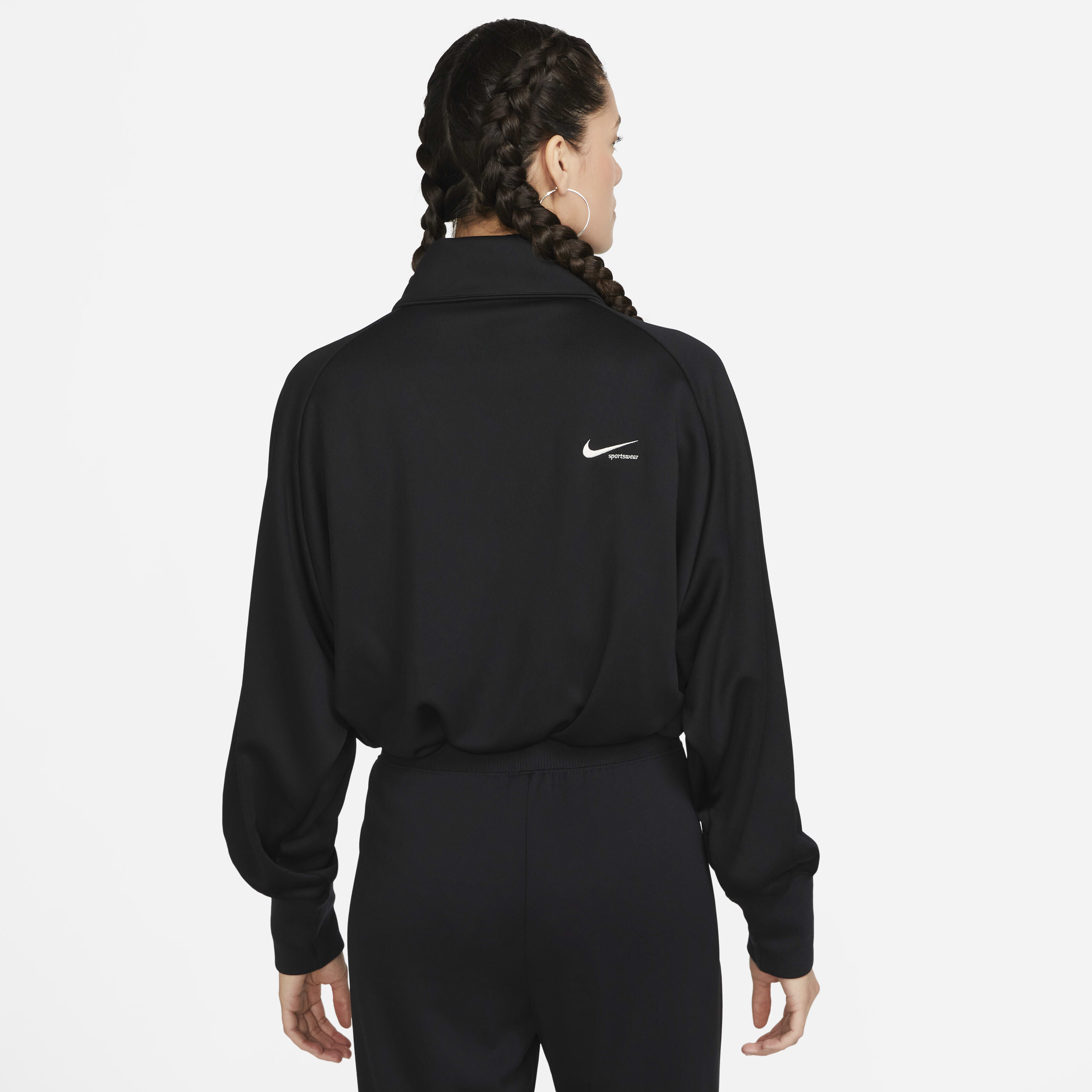 Buy Nike Sportswear Collection Women s Oversized Cropped Tracksuit Jacket Nike Saudi Official