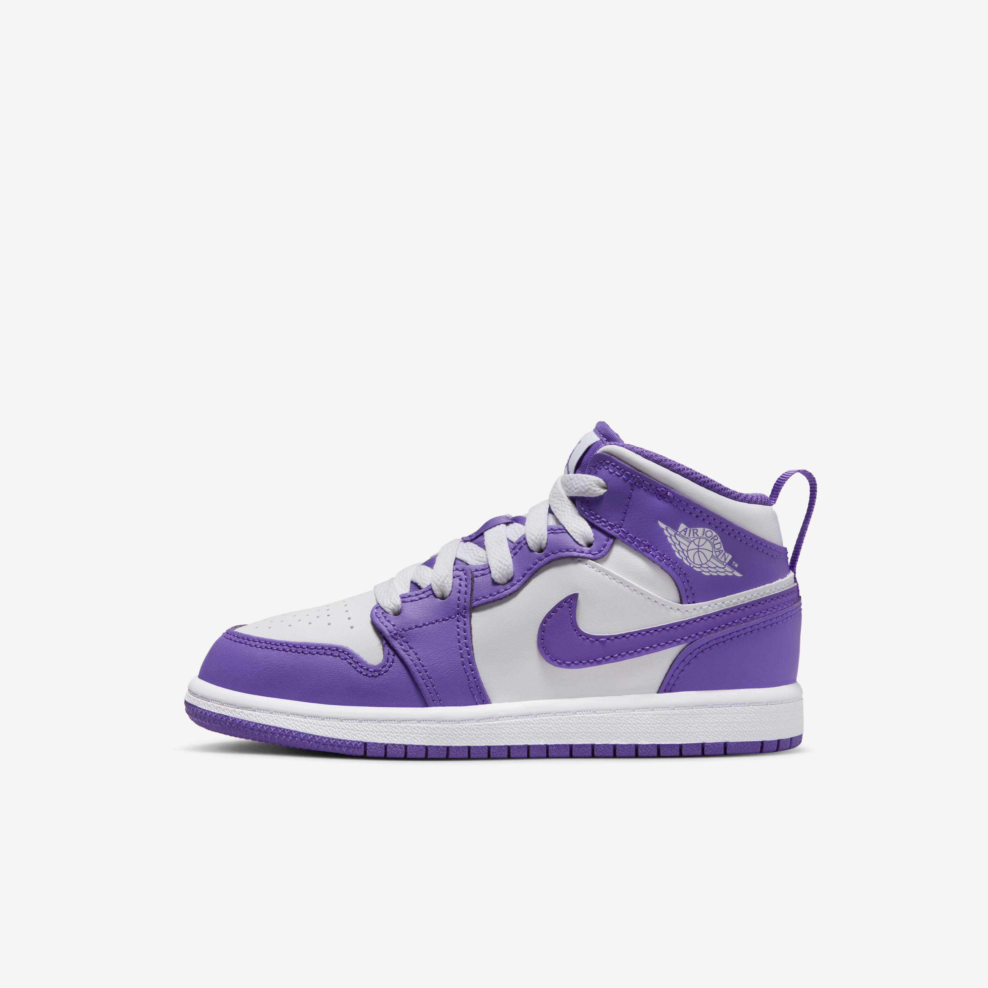 nike air jordan 1 mid violet