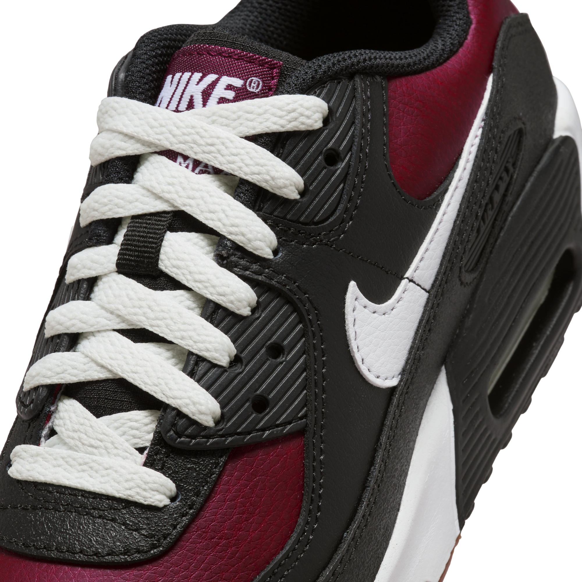 Maroon and black store nike air max