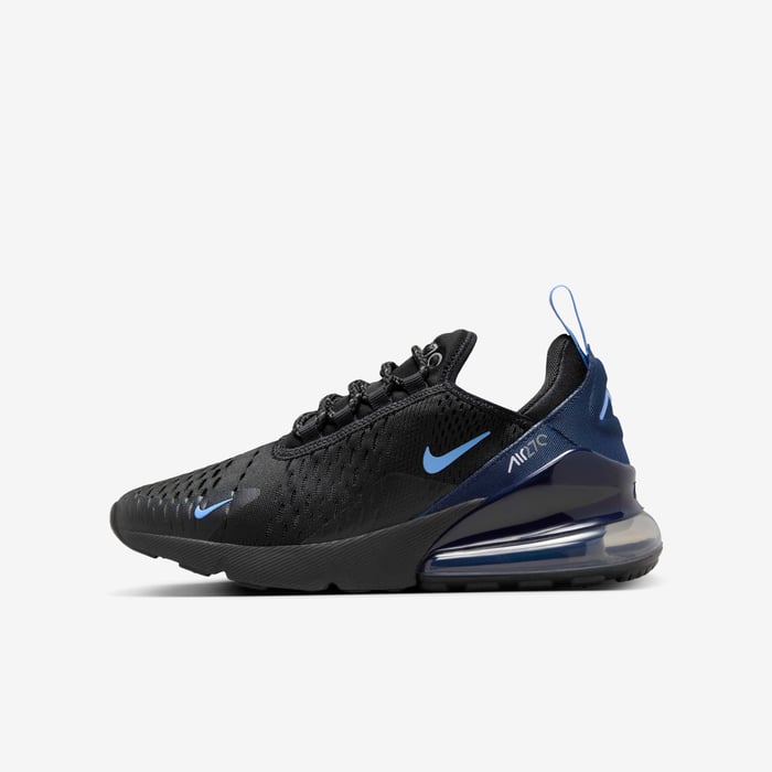 Buy Nike Air Max 270 Older Kids' Shoes Black/Midnight Navy/Smoke