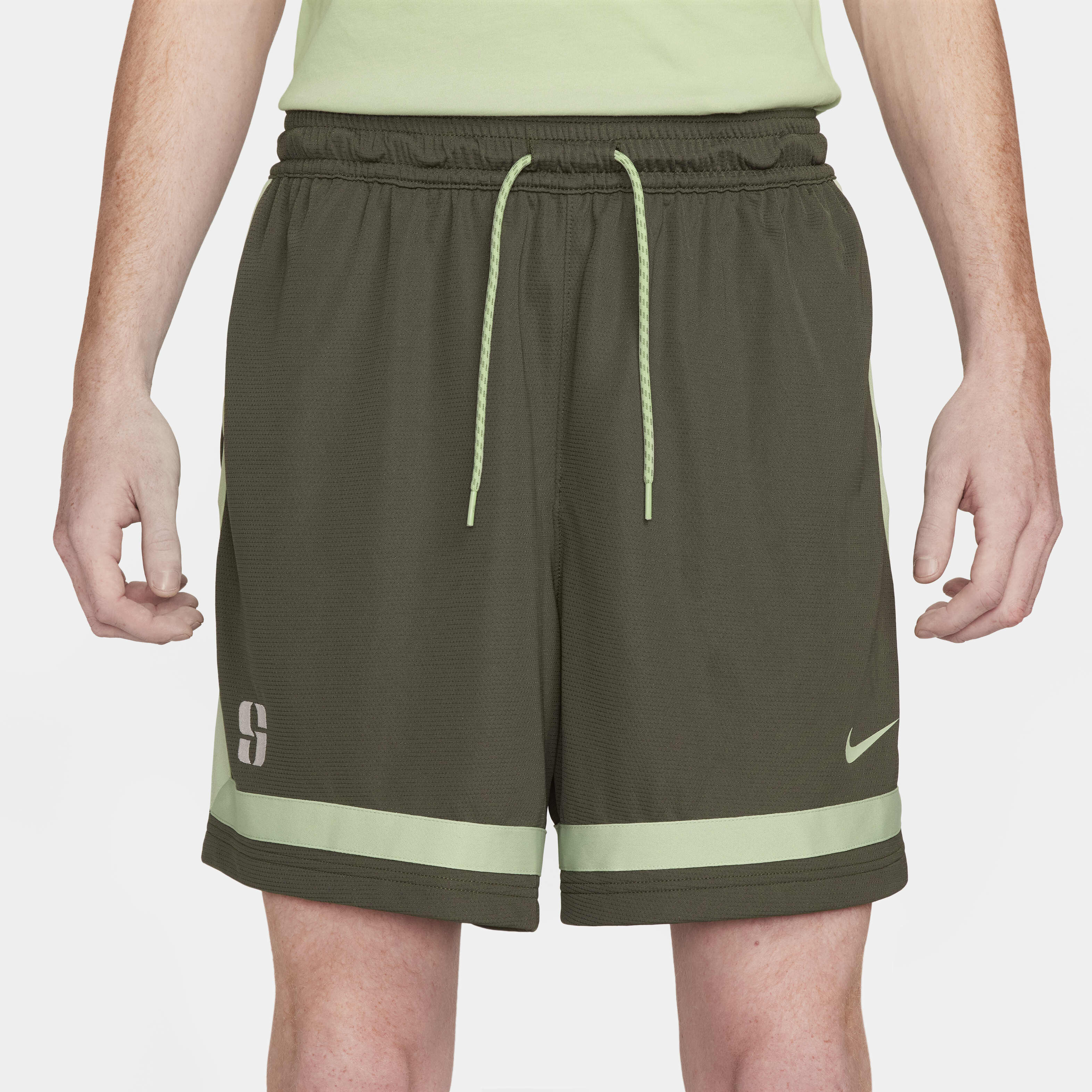 Buy Sabrina Dri-FIT Basketball Shorts - Cargo Khaki/Honeydew