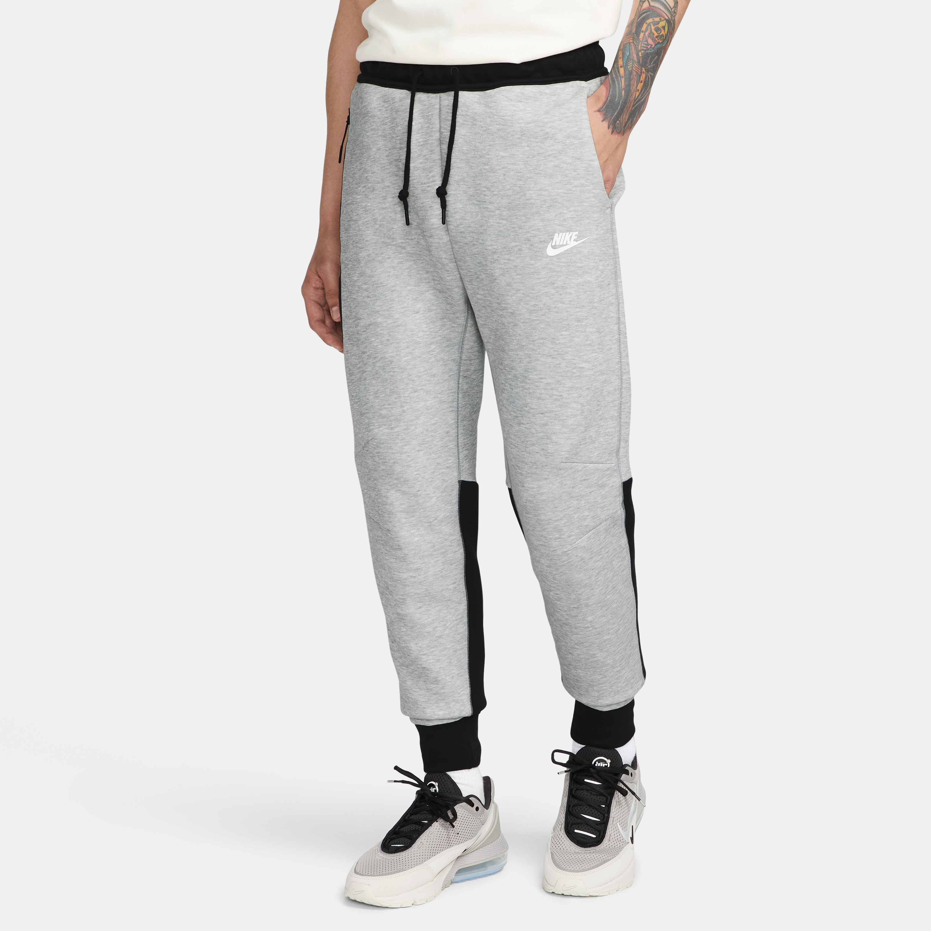 nike tech fleece joggers dark grey