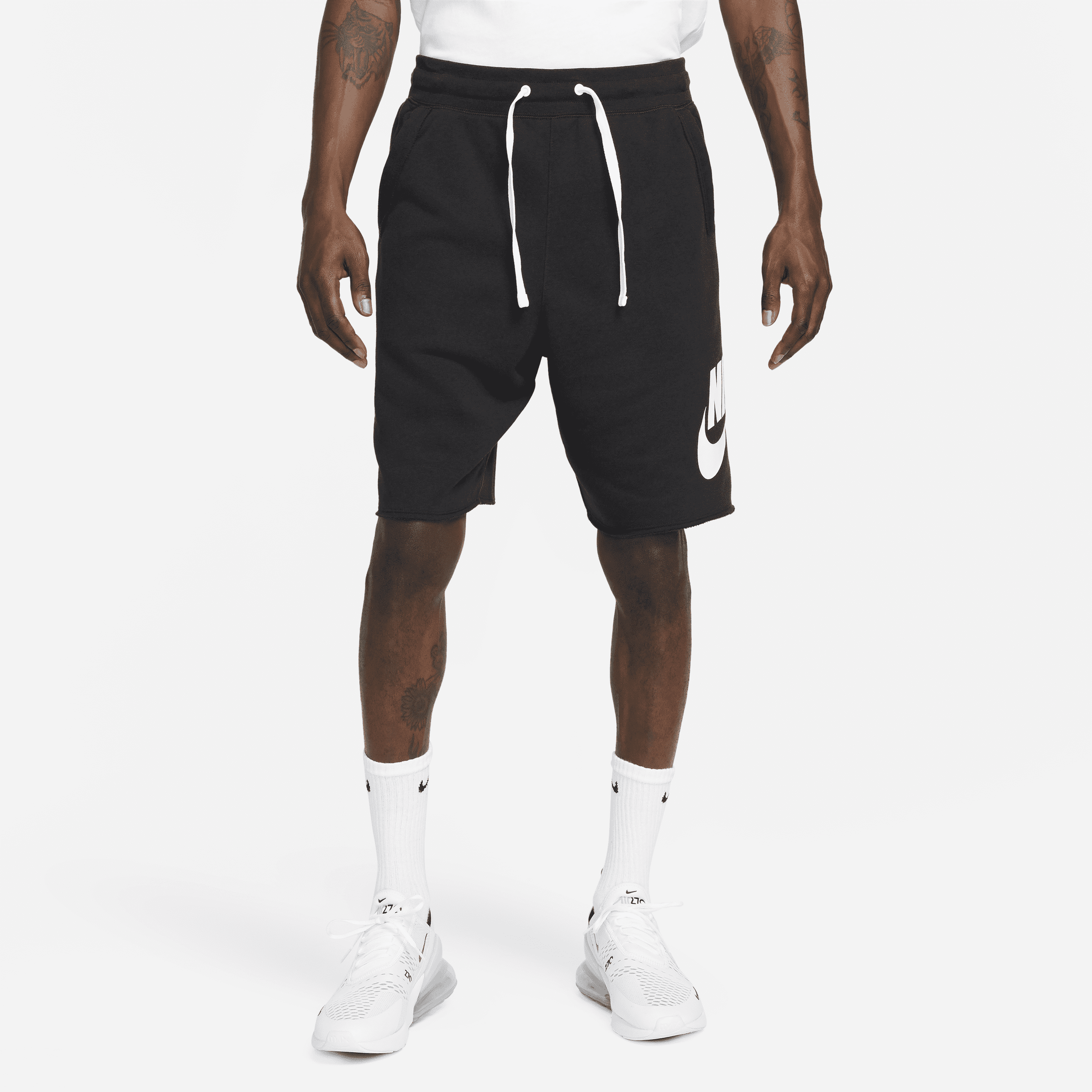 Nike men's alumni fleece 2025 sweat shorts