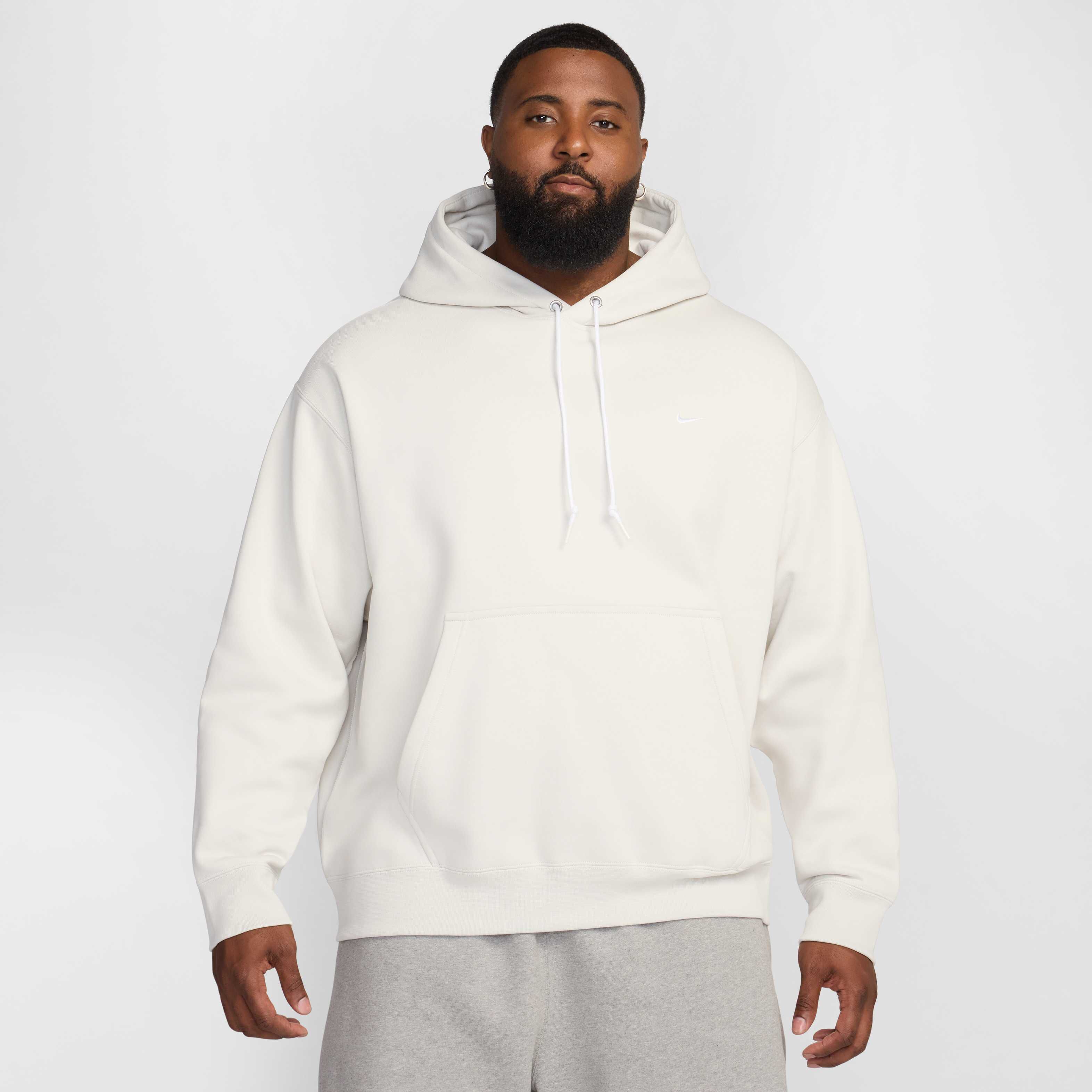 Buy Nike Solo Swoosh Men's Fleece Pullover Hoodie - Light