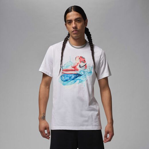 Poolside-JRDN, Jordan Flight Essentials AJ1, Men's Short-Sleeve T-Shirt Poolside-JRDN, Jordan Flight Essentials AJ1, Men's Short-Sleeve T-Shirt