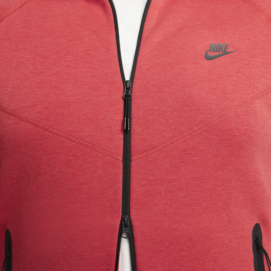 Red nike sales tech fleece windrunner