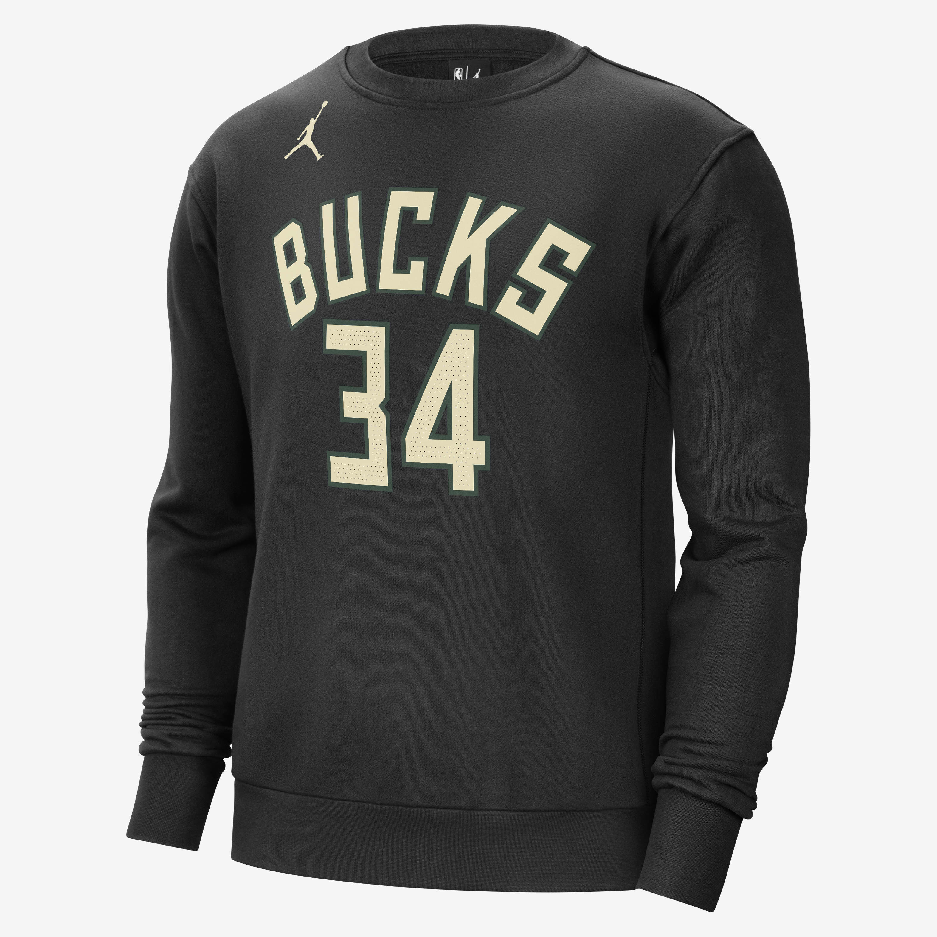 Buy Milwaukee Bucks Courtside Statement Edition Men s Jordan NBA Fleece Sweatshirt Nike Saudi Official