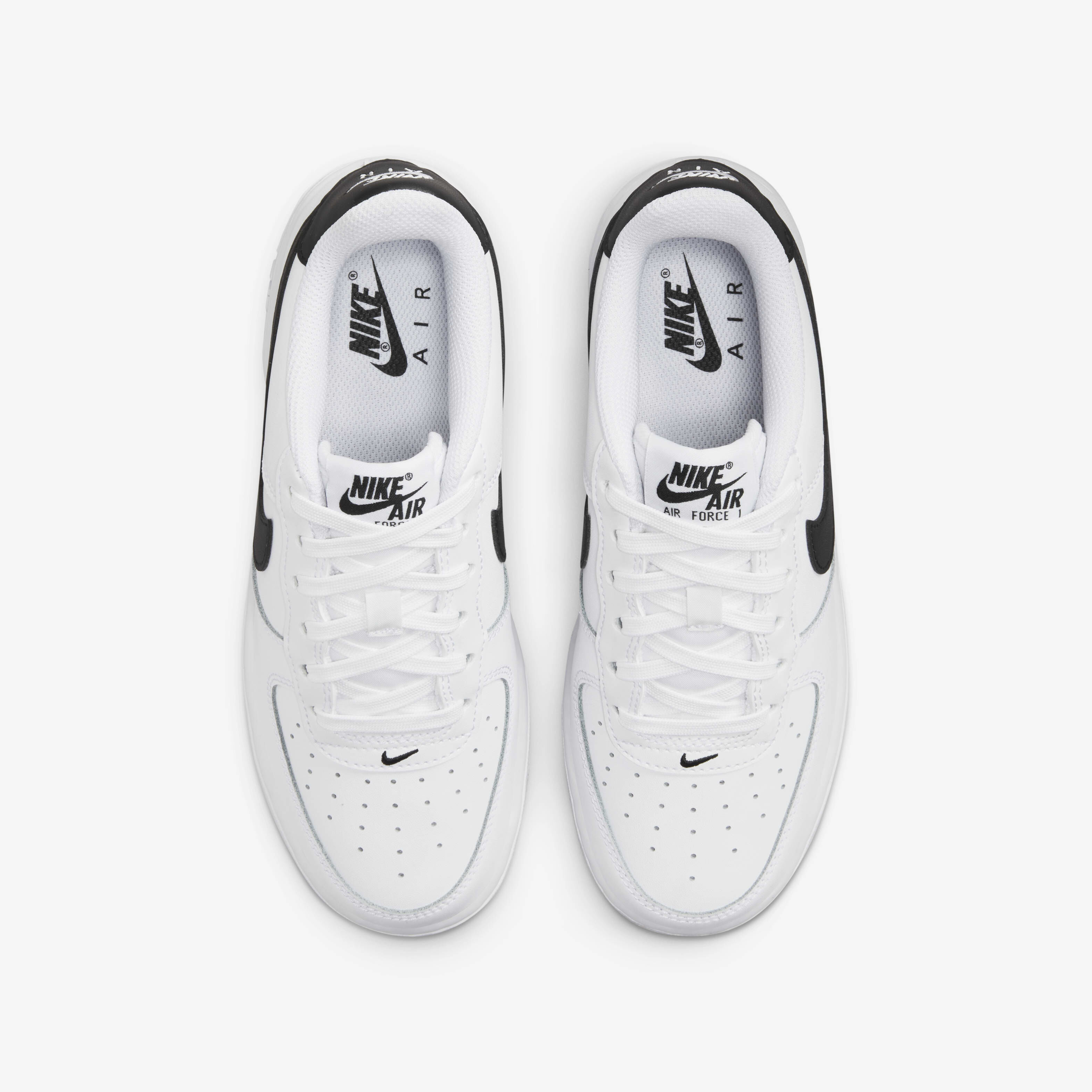 Buy Nike Air Force 1 Older Kids Shoes White Black Nike Saudi Official