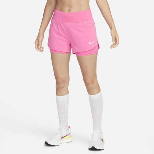 Running 2 In 1 Shorts-Nike, Nike Eclipse, Women's 2-in-1 Running Shorts
