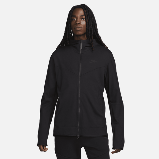 Nike tech fleece sales hoodie full zip zwart