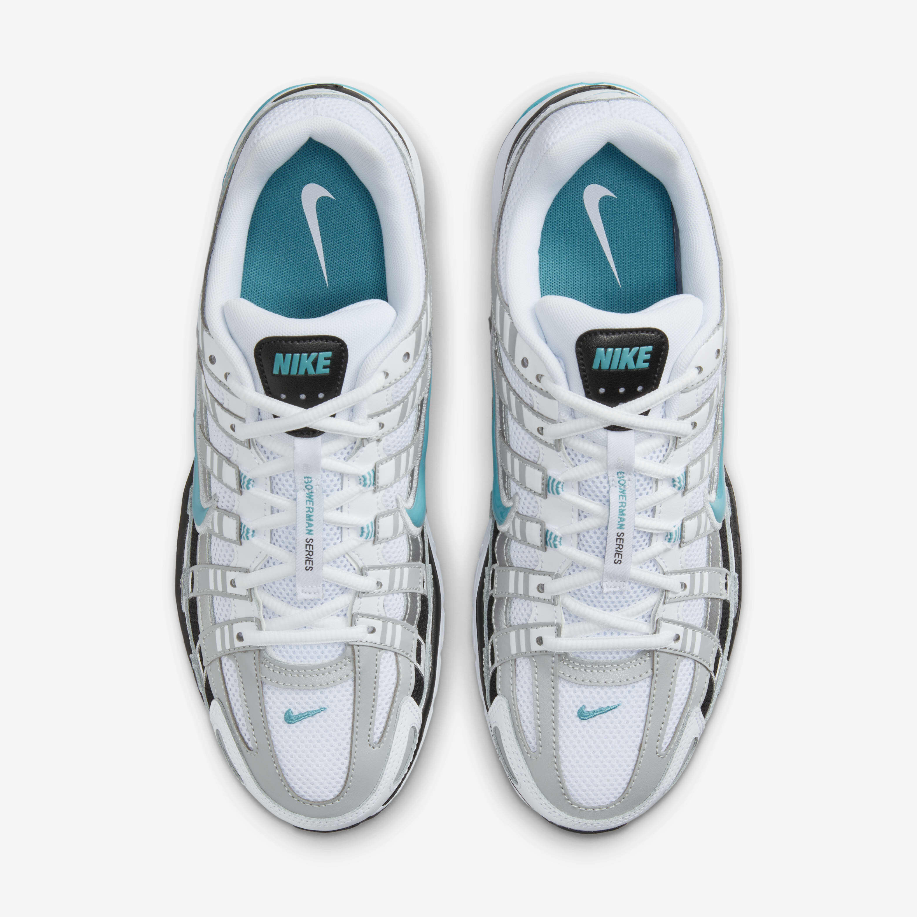 Nike p 6 white blue hotsell