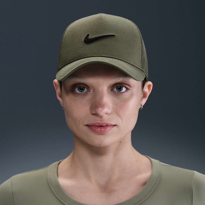 Buy Nike Rise Structured Trucker Cap Medium Olive/Medium Olive