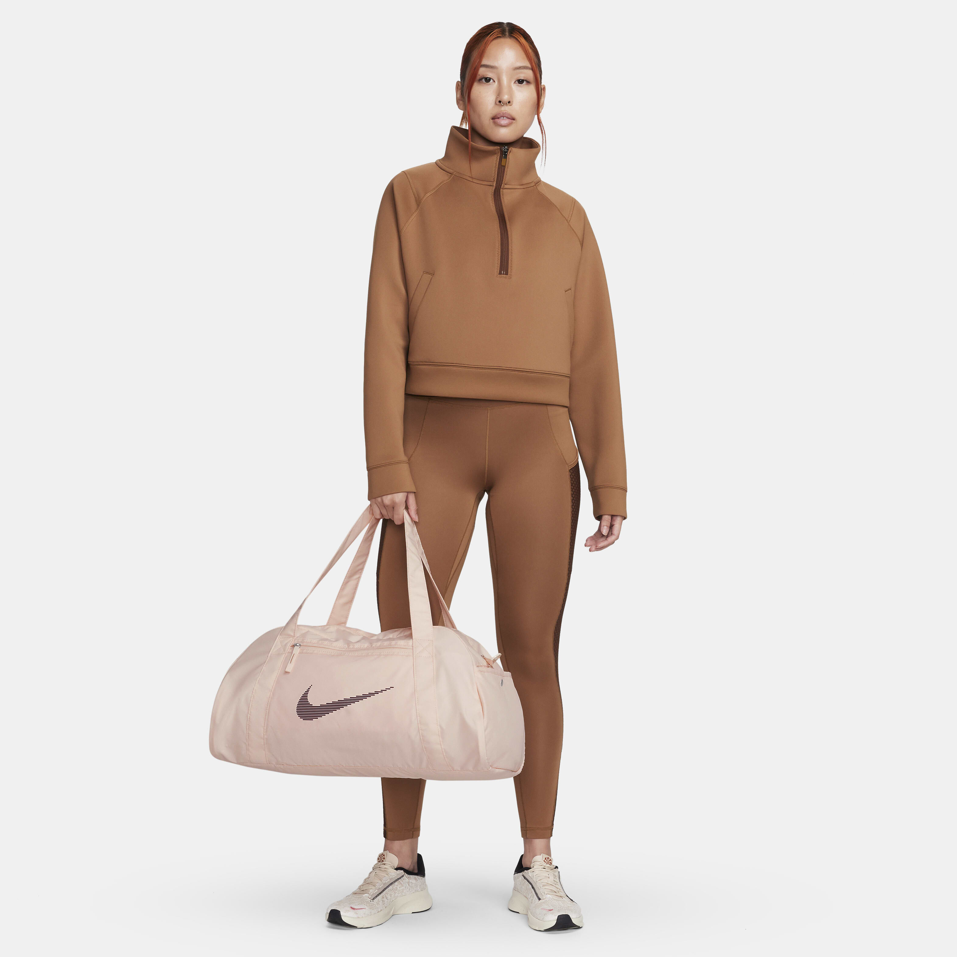 NIKE ★ Gym Club Duffle Bag 24L Guava Ice Nike Gym Club Duffle Bag 24L - Guava Ice: Stylish and