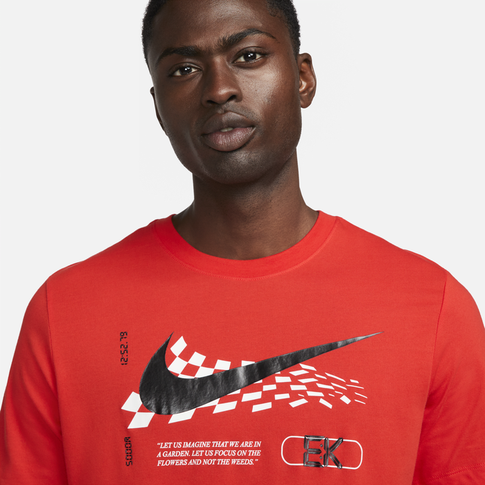 Nike swoosh 2 logo t shirt sales