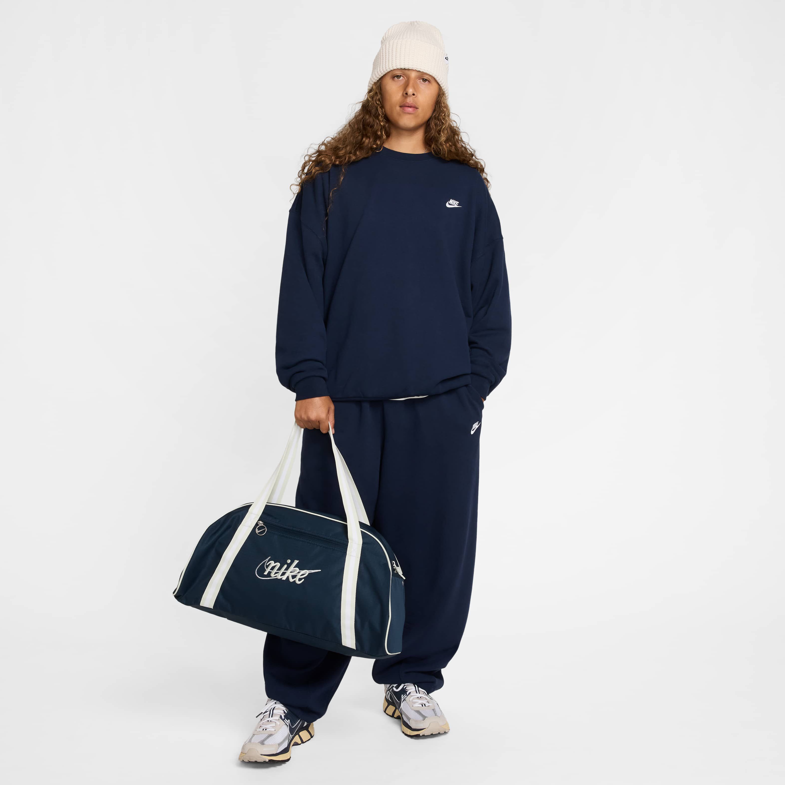 セール商品が満載 Fleece Club Nike Buy Men's Crew Terry French Oversized 靴