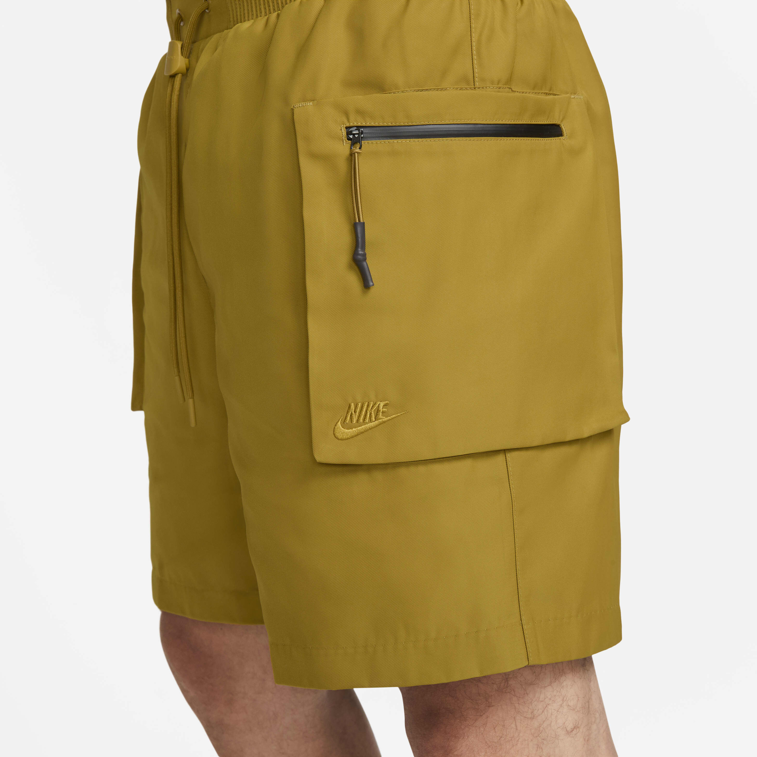 Buy Nike Sportswear Tech Pack Men s Woven Utility Shorts Bronzine Black Bronzine Nike Saudi Official