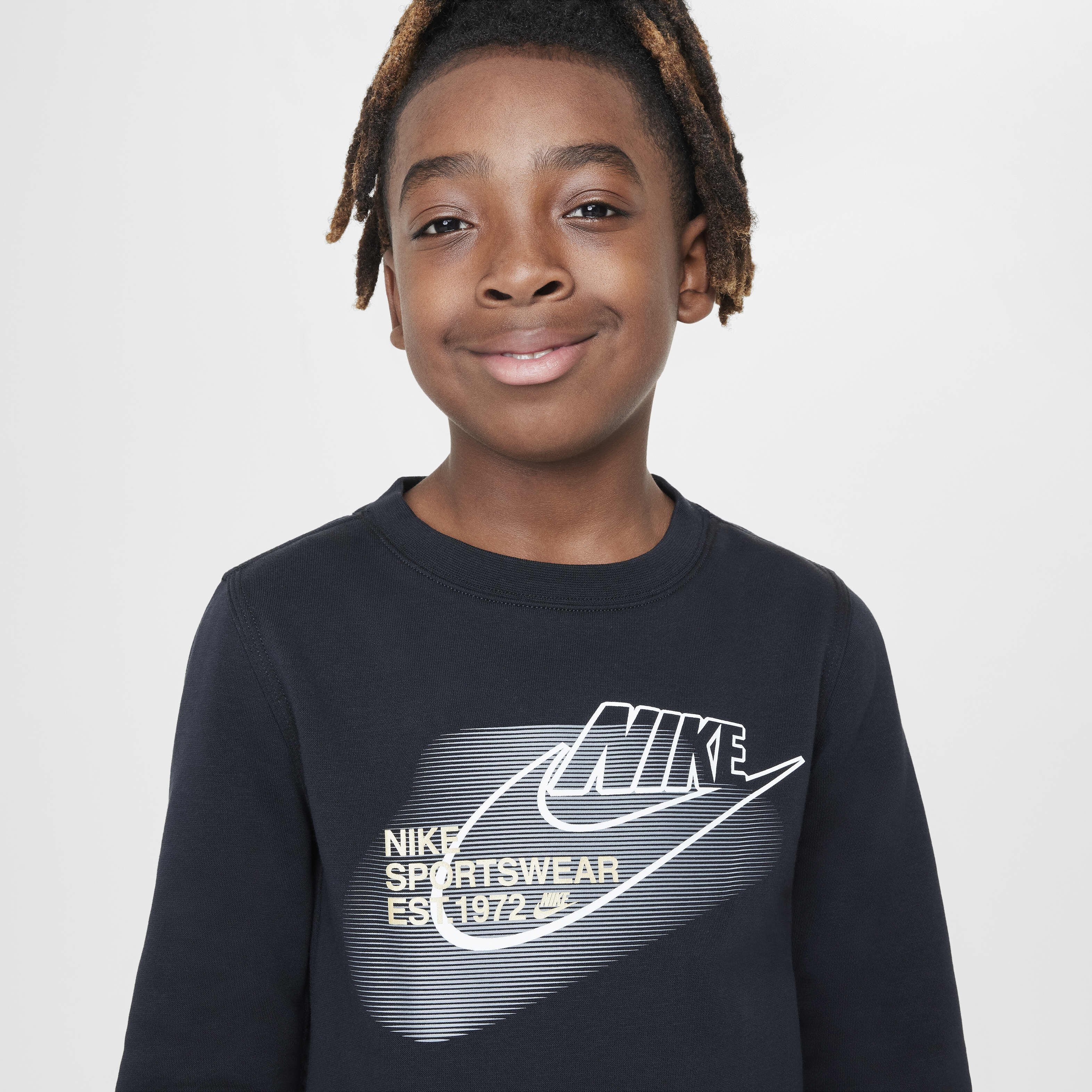 Boys crew neck sweatshirt cheap