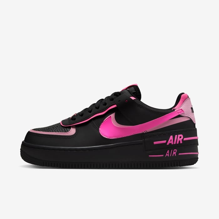 Buy Nike Air Force Shadow Women's Shoes Black/Pink Spell/Pink